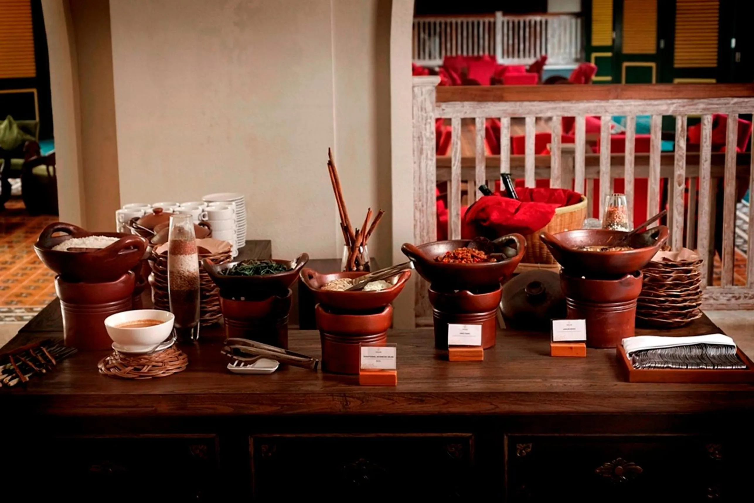 Buffet breakfast in The Westlake Hotel & Resort Yogyakarta