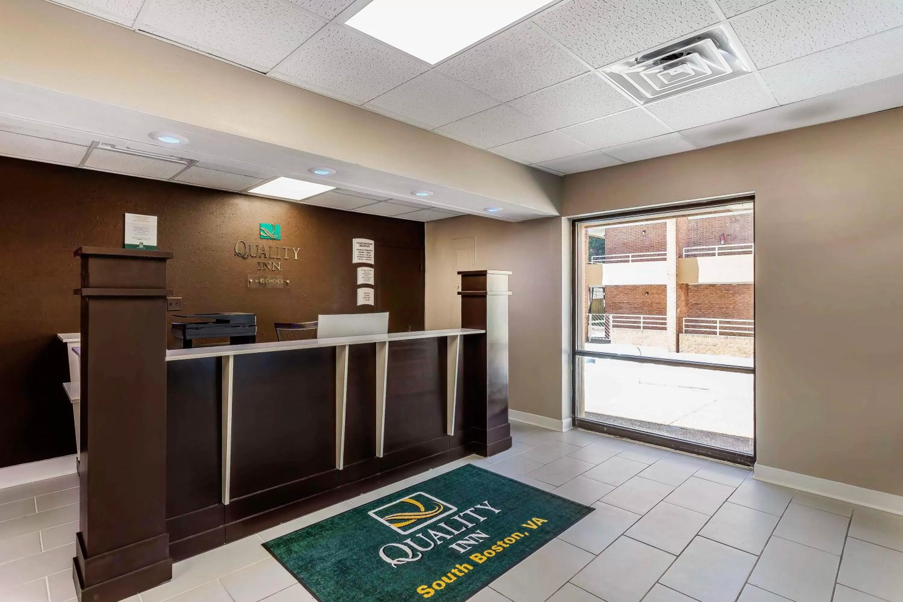 Lobby or reception in Quality Inn South Boston - Danville East
