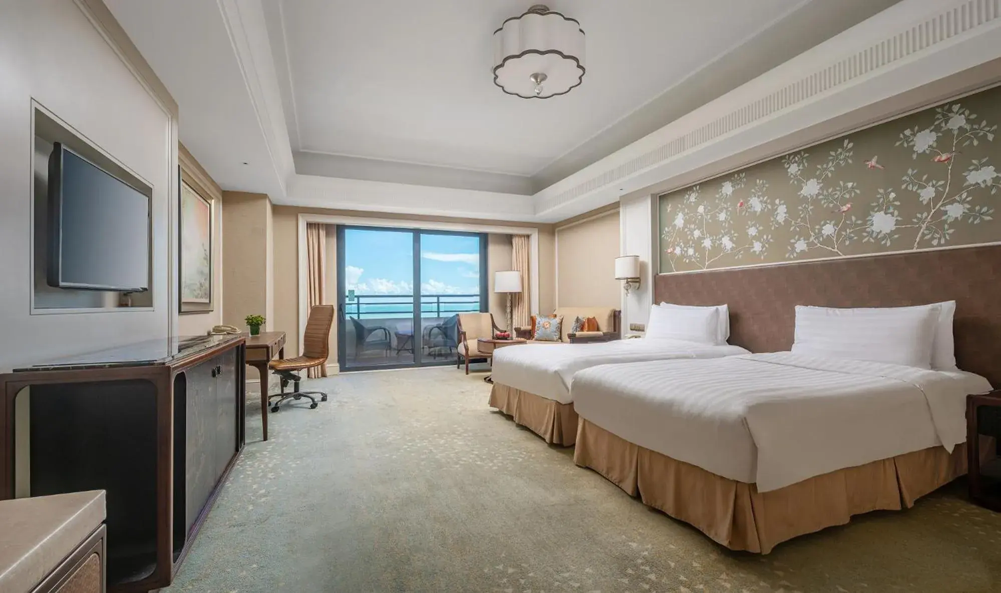 Superior Room with 2 single beds, Ocean view in Grand Hotel Haikou - Managed by Accor Superior Room with 2 single beds, Ocean view in Grand Hotel Haikou - Managed by Accor