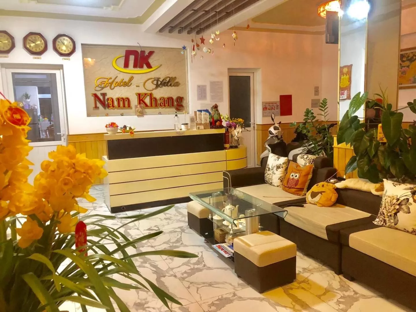 Living room in Villa - Hotel Nam Khang 2 Dalat