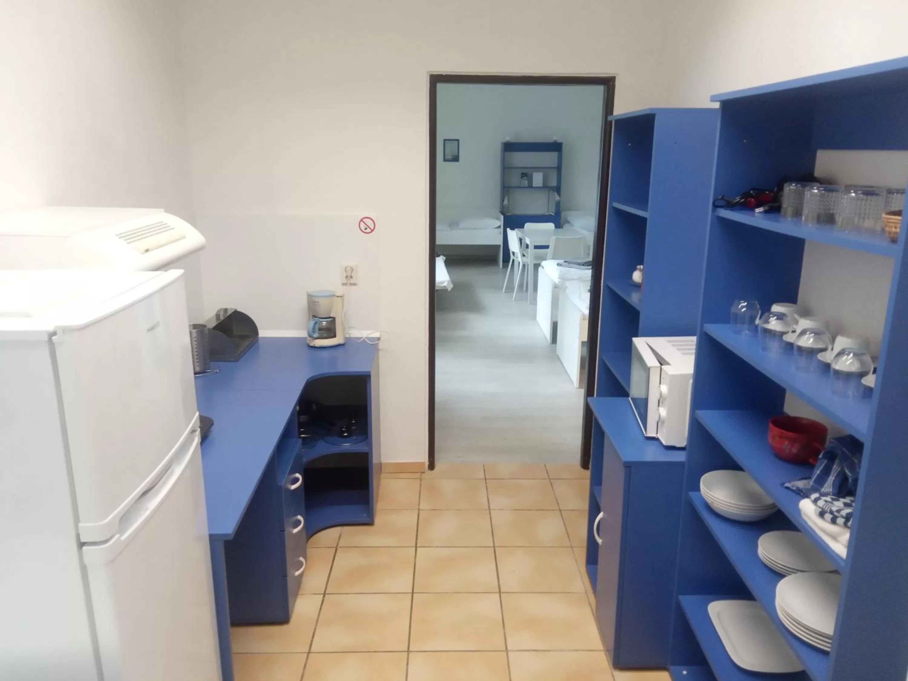 Kitchen or kitchenette in Pension Fontána Svitavy