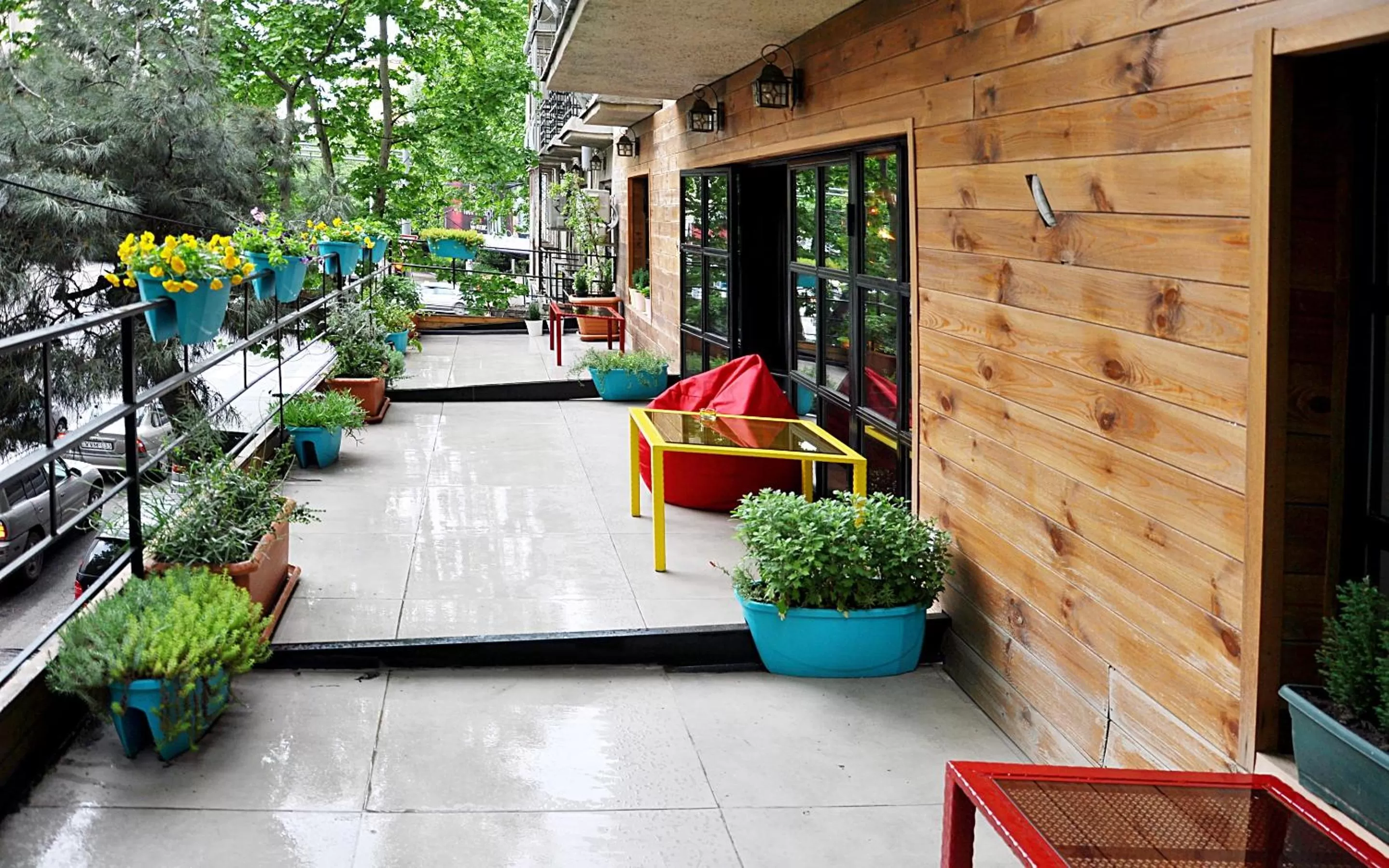 Balcony/Terrace in Art Hotel Claude Monet