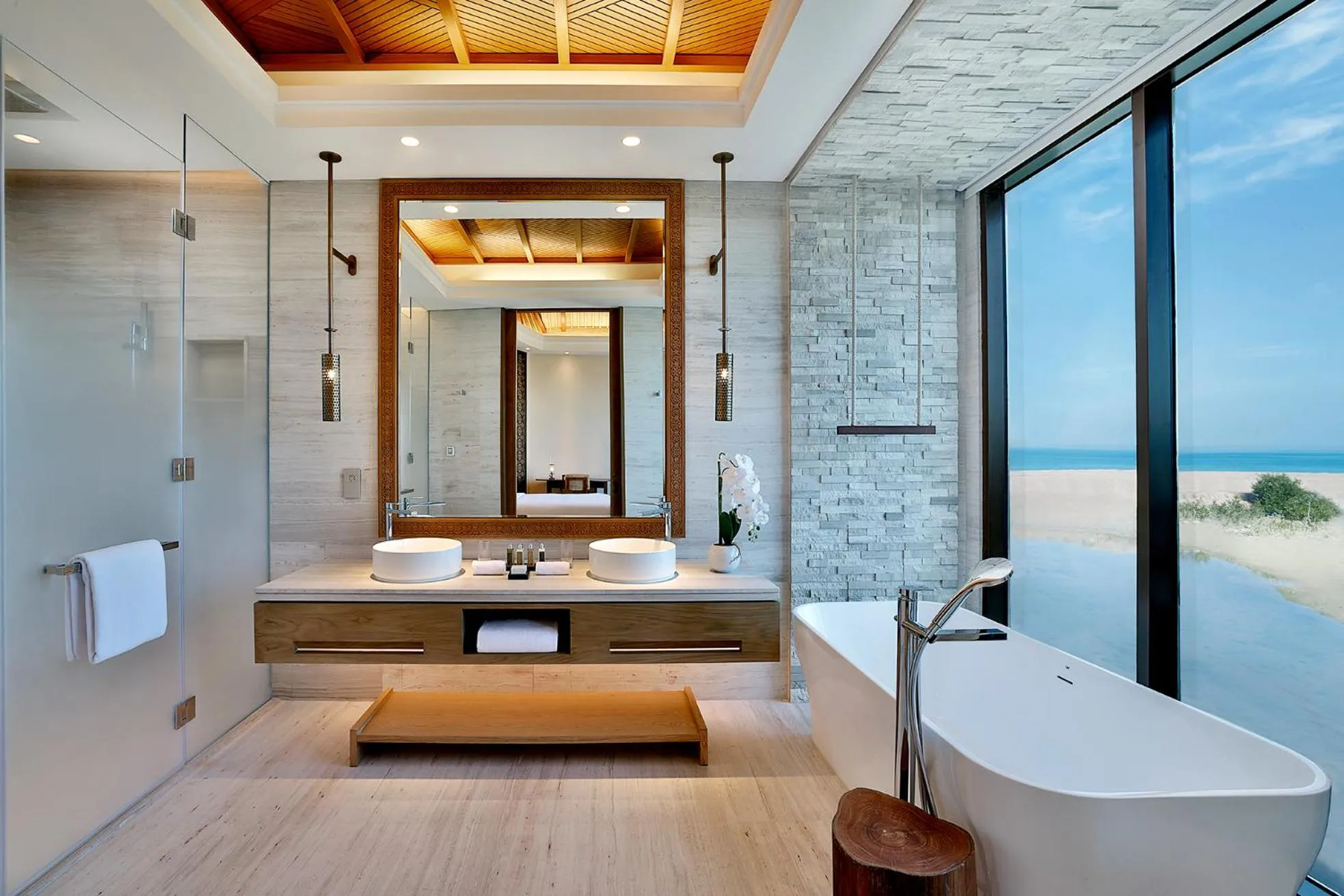 Bathroom in Anantara Mina Ras Al Khaimah Resort