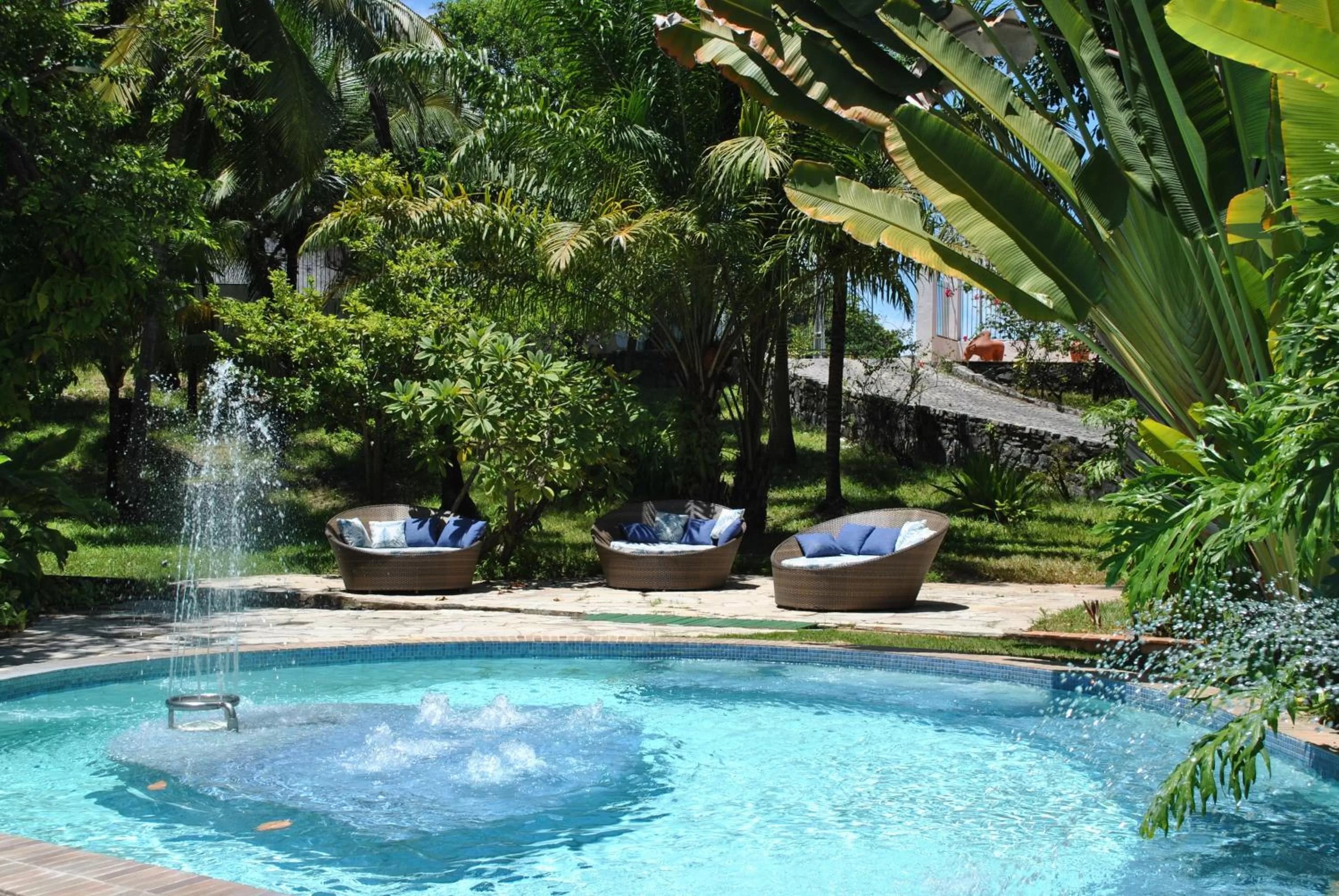 Swimming pool in Hotel 7 Colinas