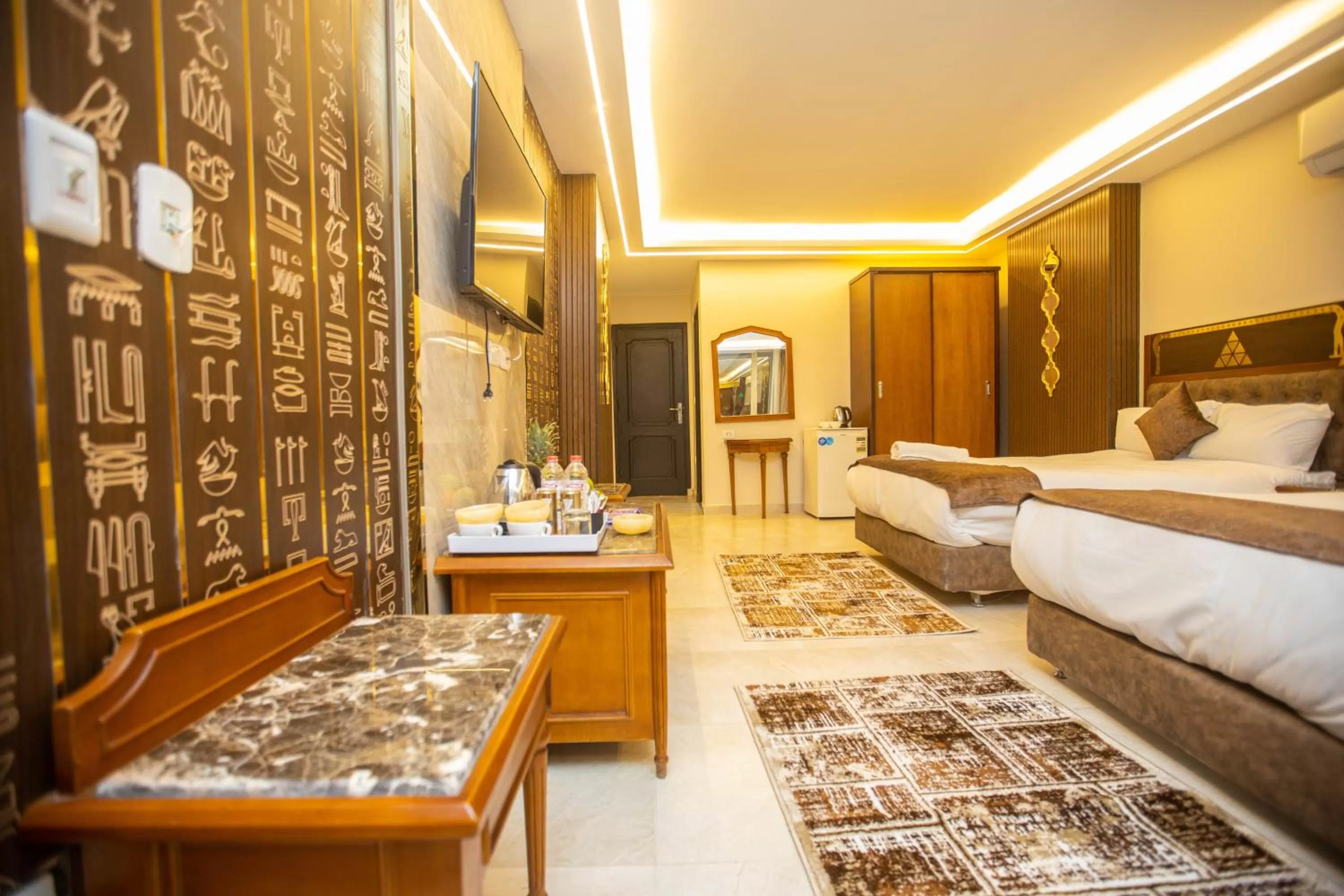 Bed in The Muse Pyramids