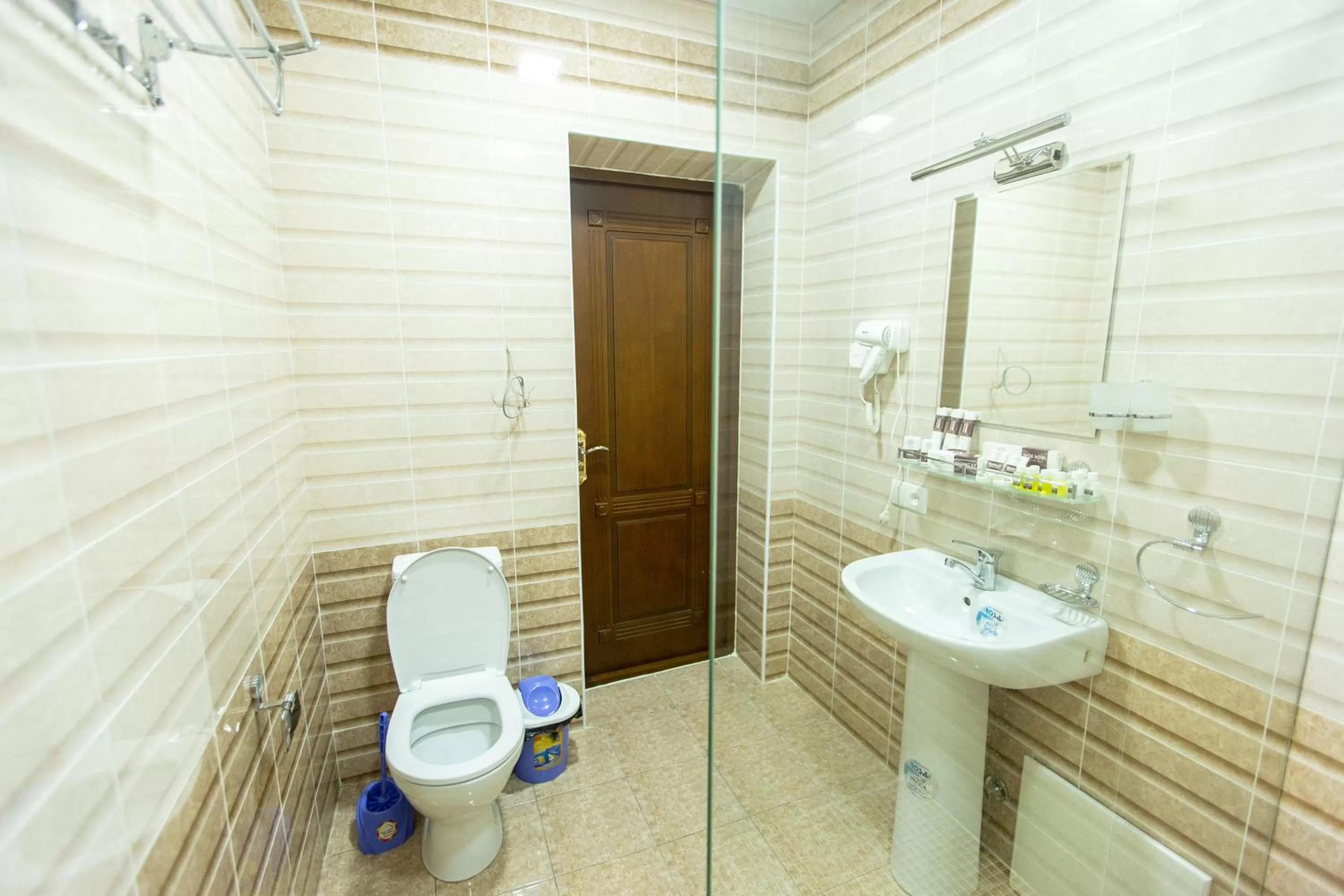 Shower in Mirzo Boutique Hotel