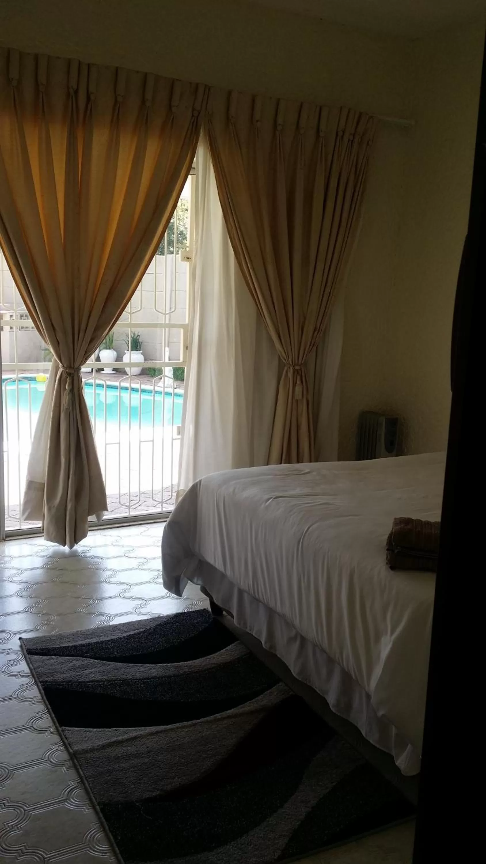 Bed in Moye Guest House