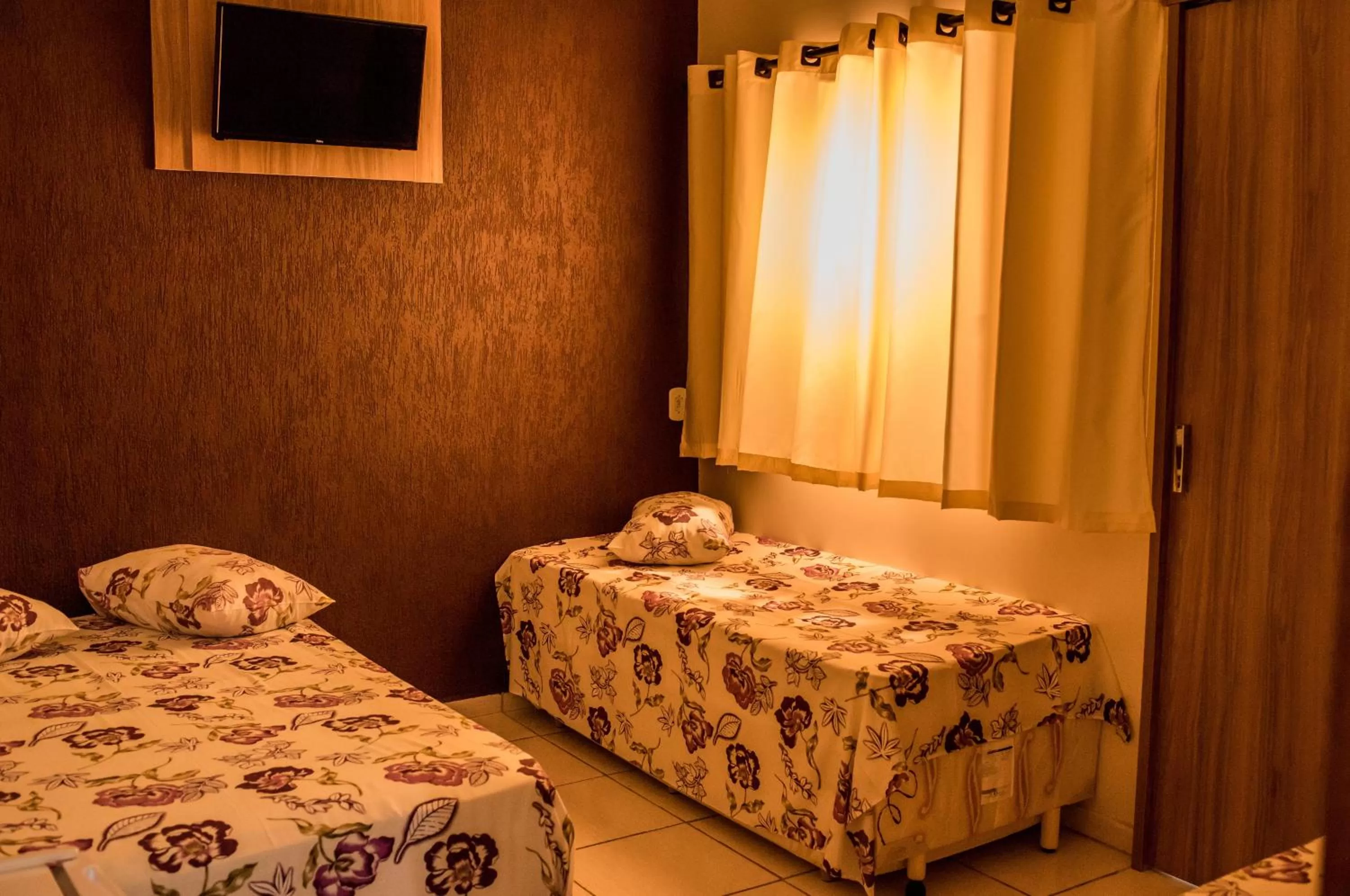 Bed in Pousada Rabake