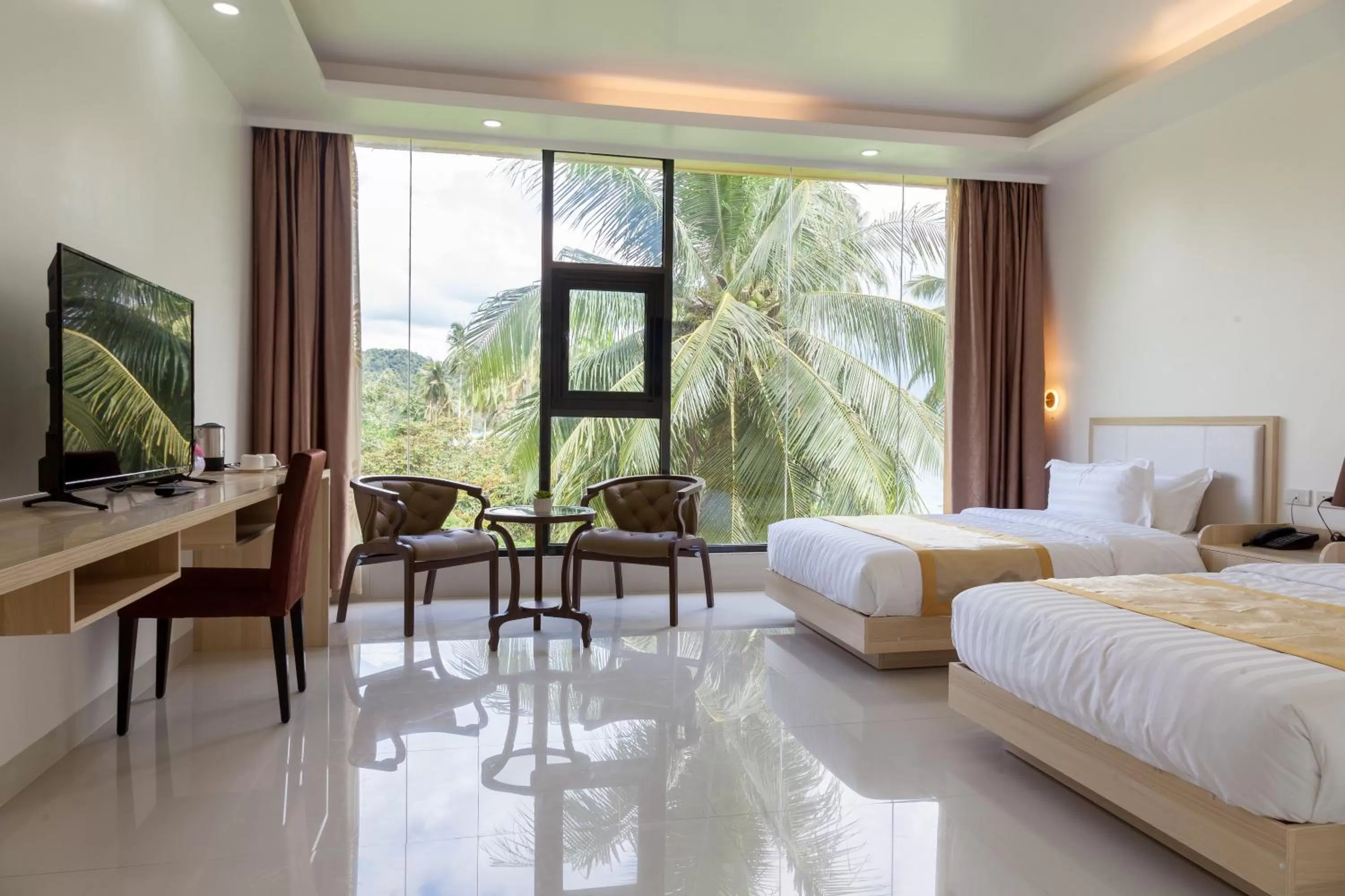 Bed in One El Nido Suite