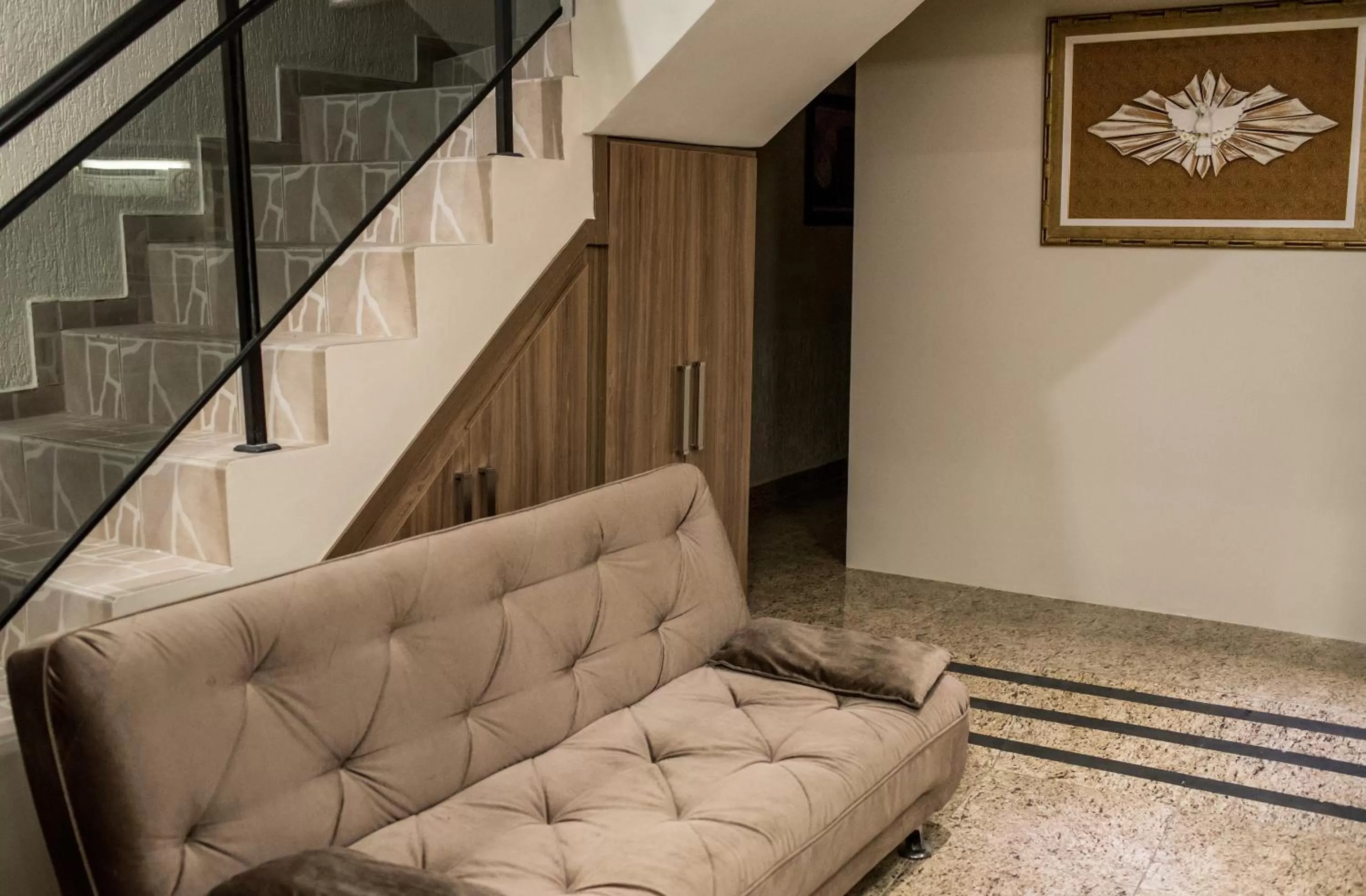 Communal lounge/ TV room, Seating Area in Pousada Rabake