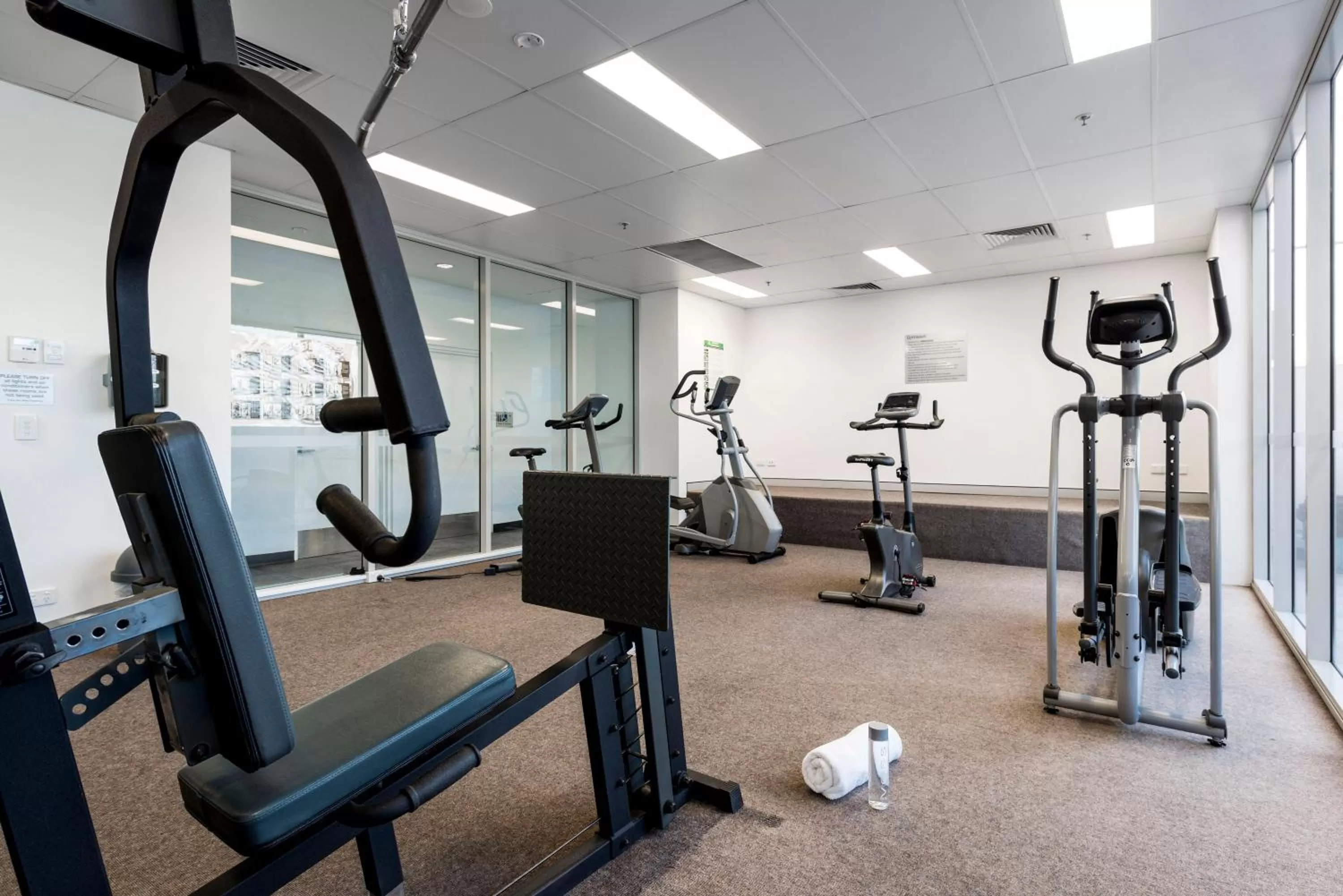 Fitness centre/facilities in Oaks Ipswich Aspire Suites