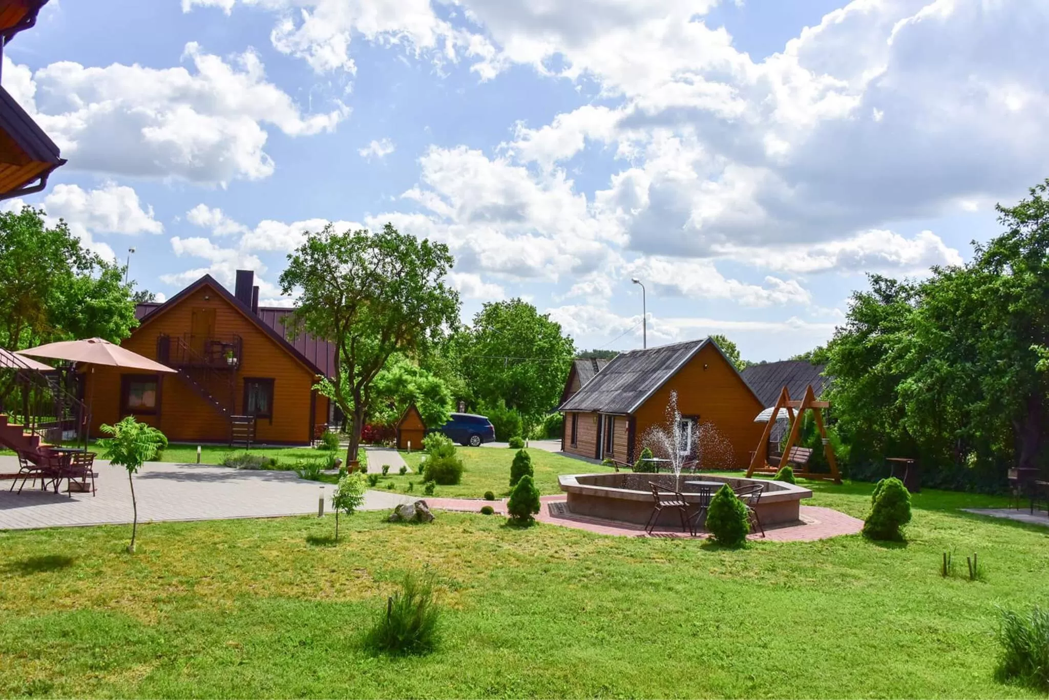 Natural landscape, Property Building in "Trakaitis" apartments in Villa