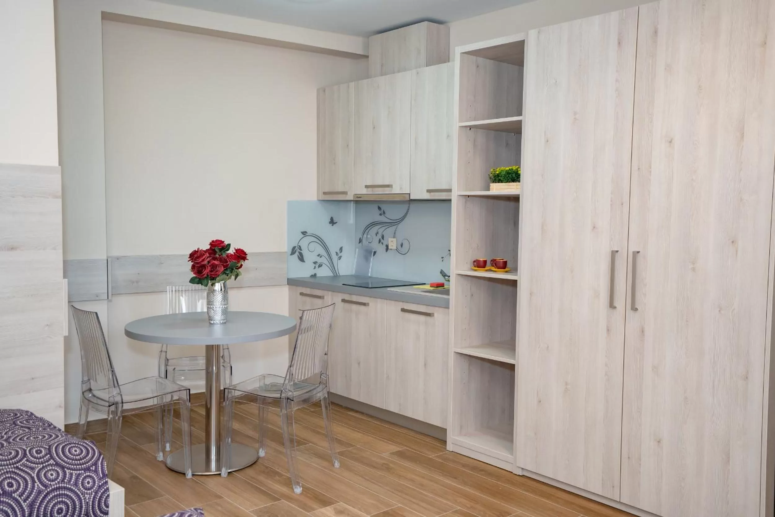 Kitchen or kitchenette in Bed&Breakfast Novalis