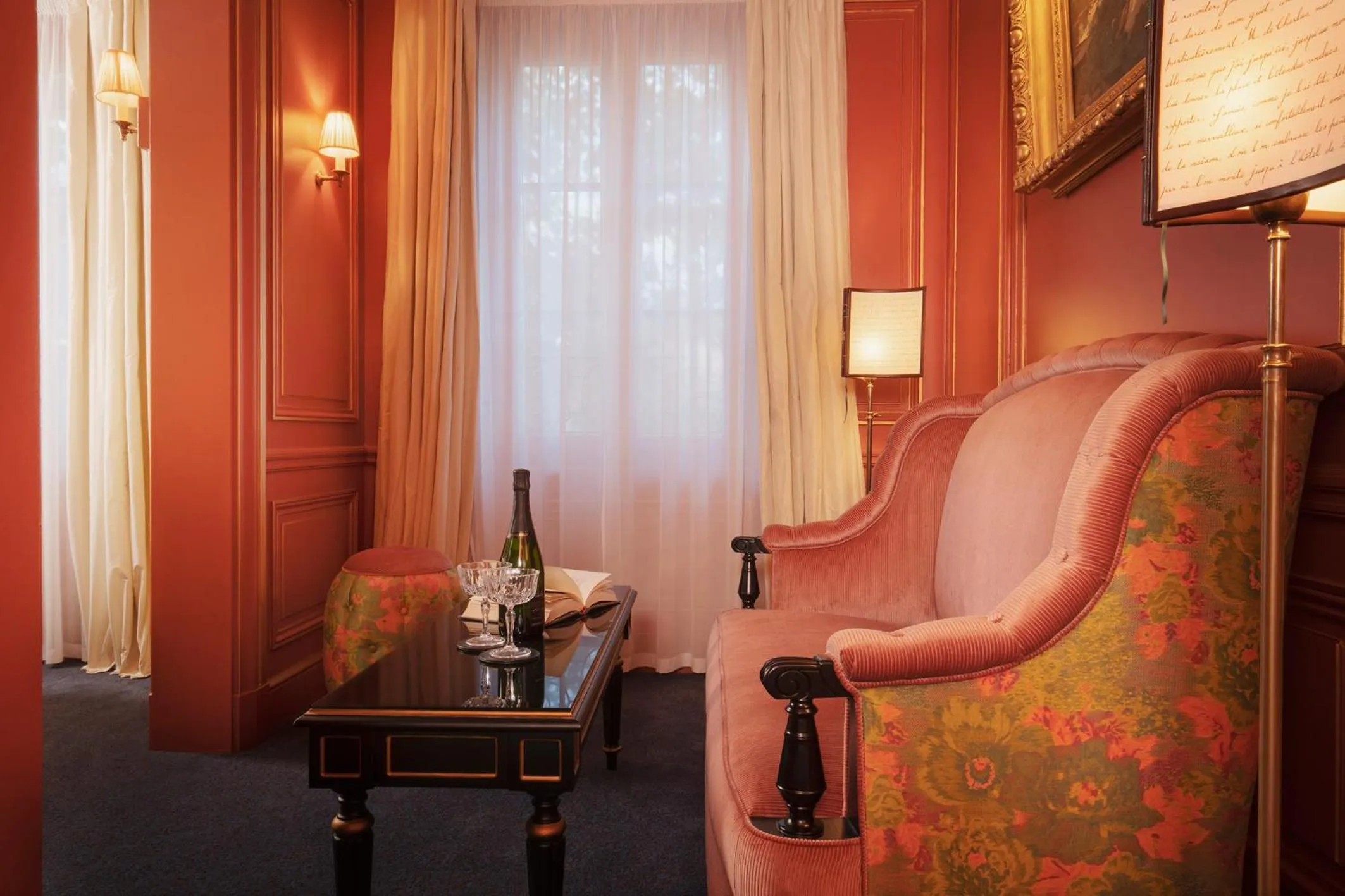 Living room in Maison Proust, Hotel & Spa La Mer