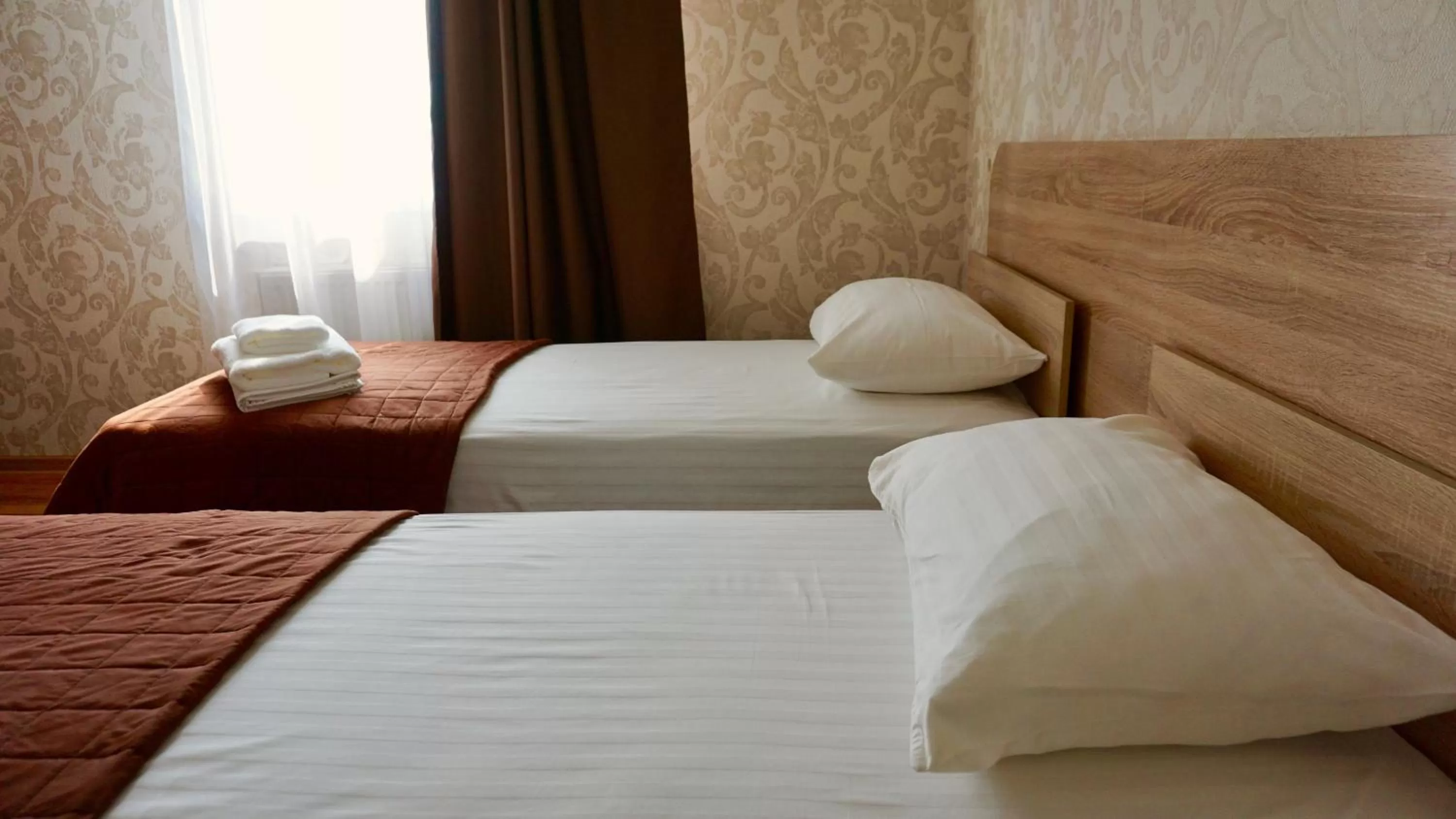 Bed in Zhuliany City Hotel