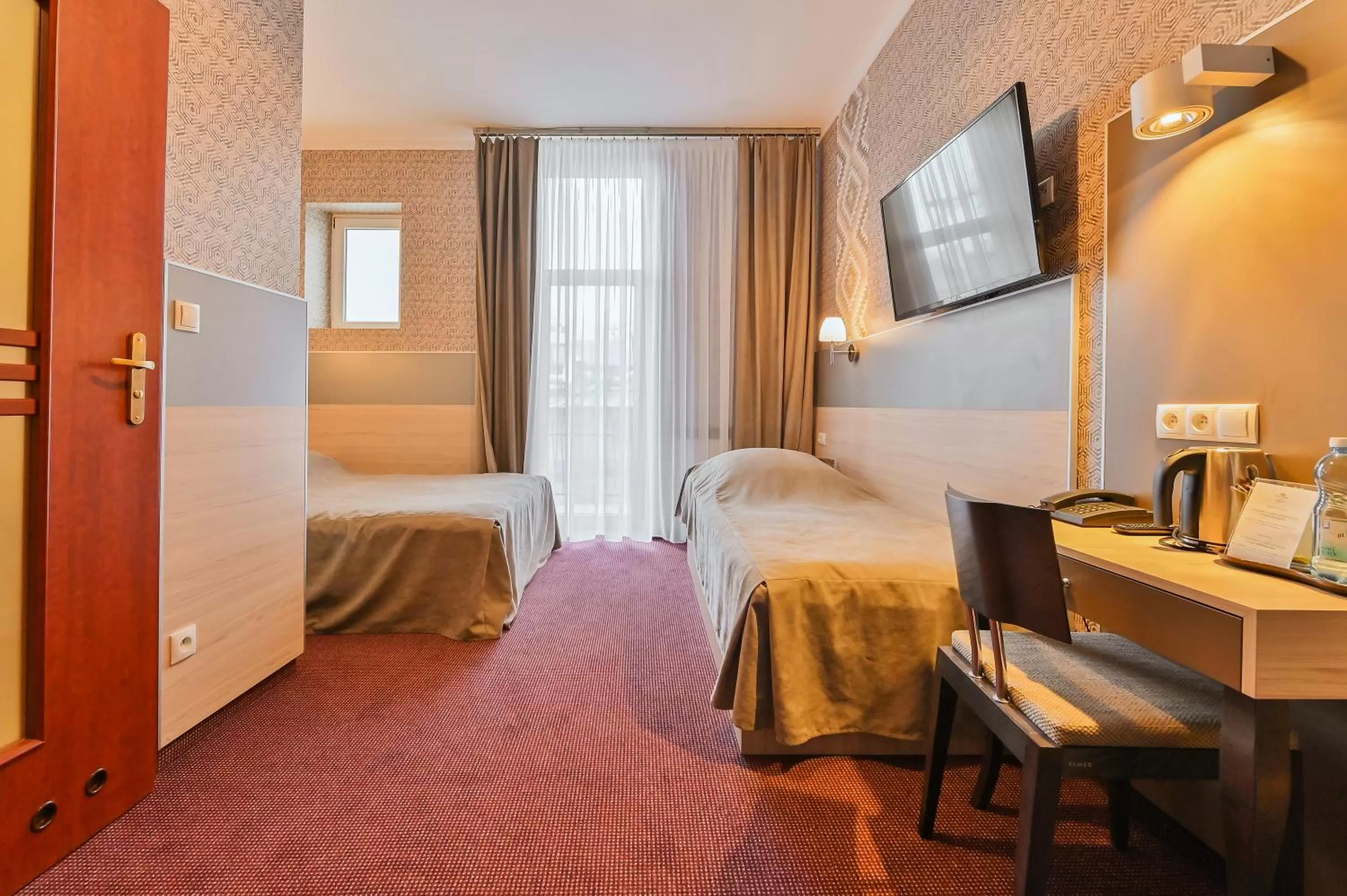 Bed in Hotel Kazimierz