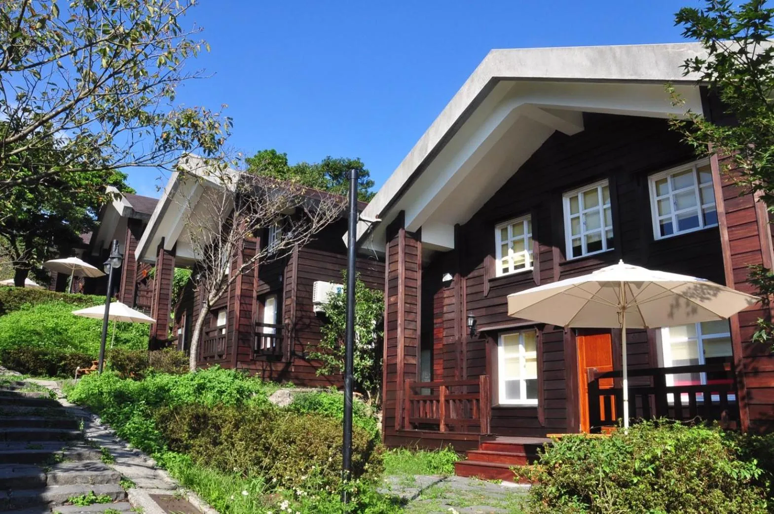 Garden in Yanmin Hot Spring Resort
