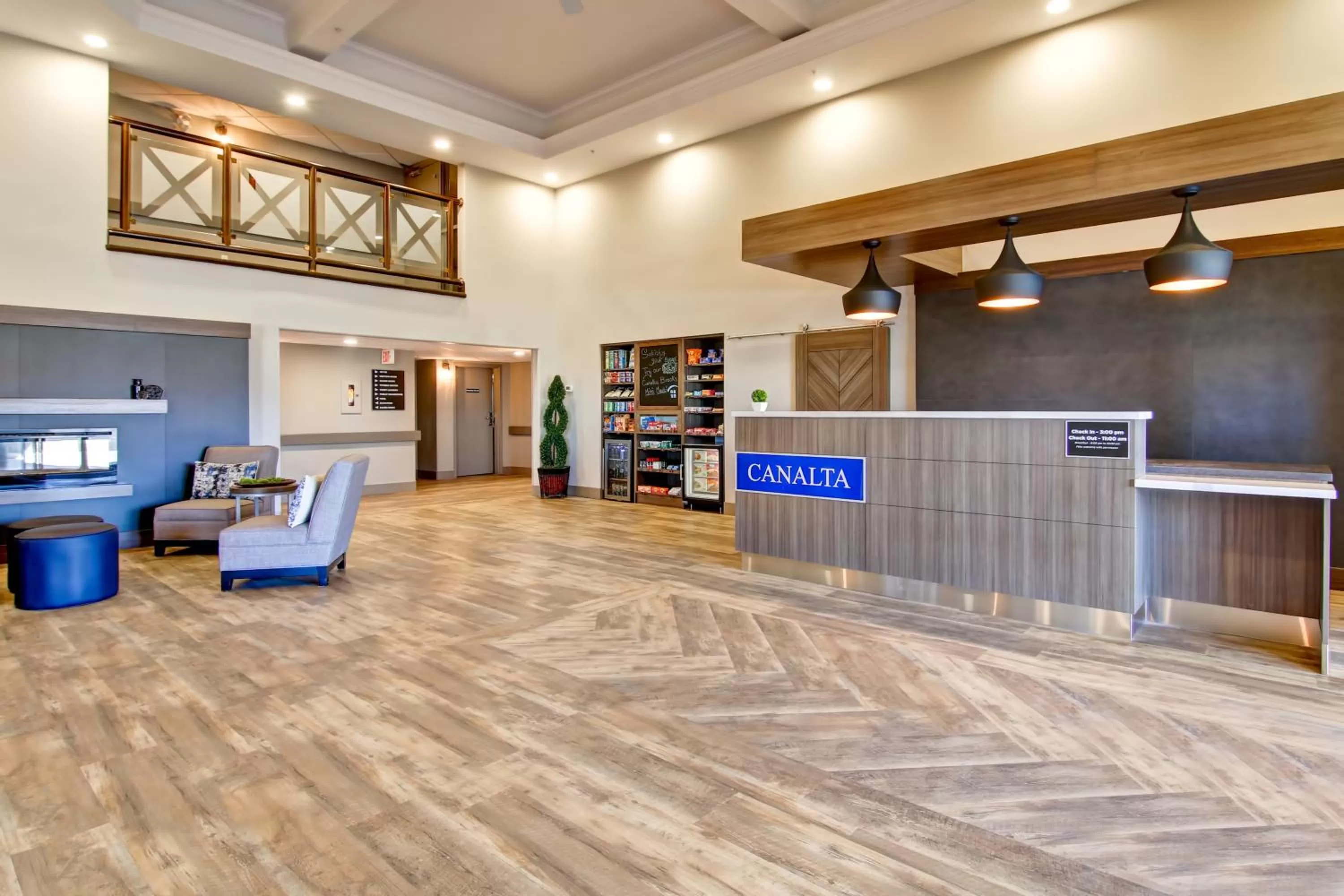Lobby or reception in Canalta Brooks
