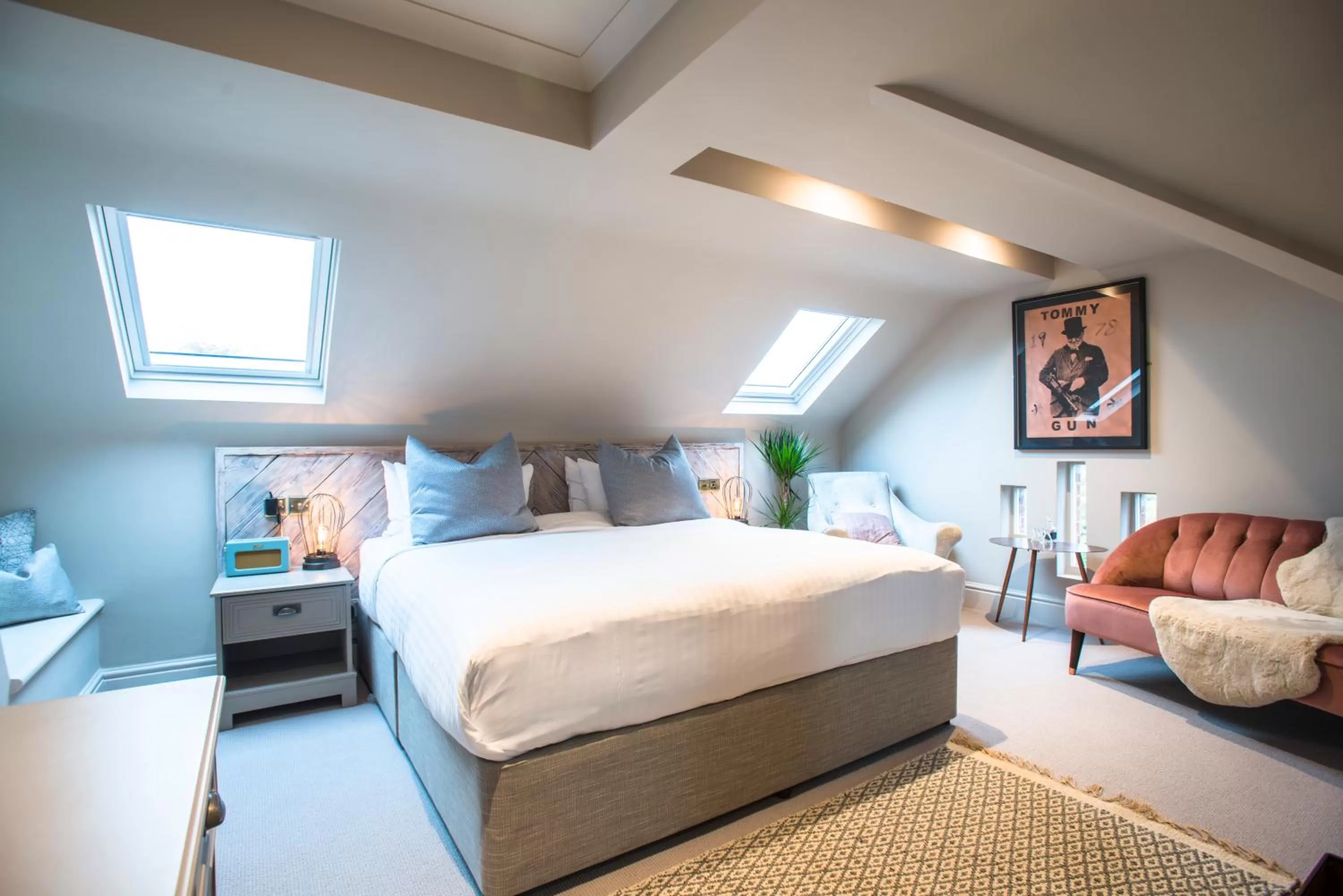 Bed in The Lodge Duxford