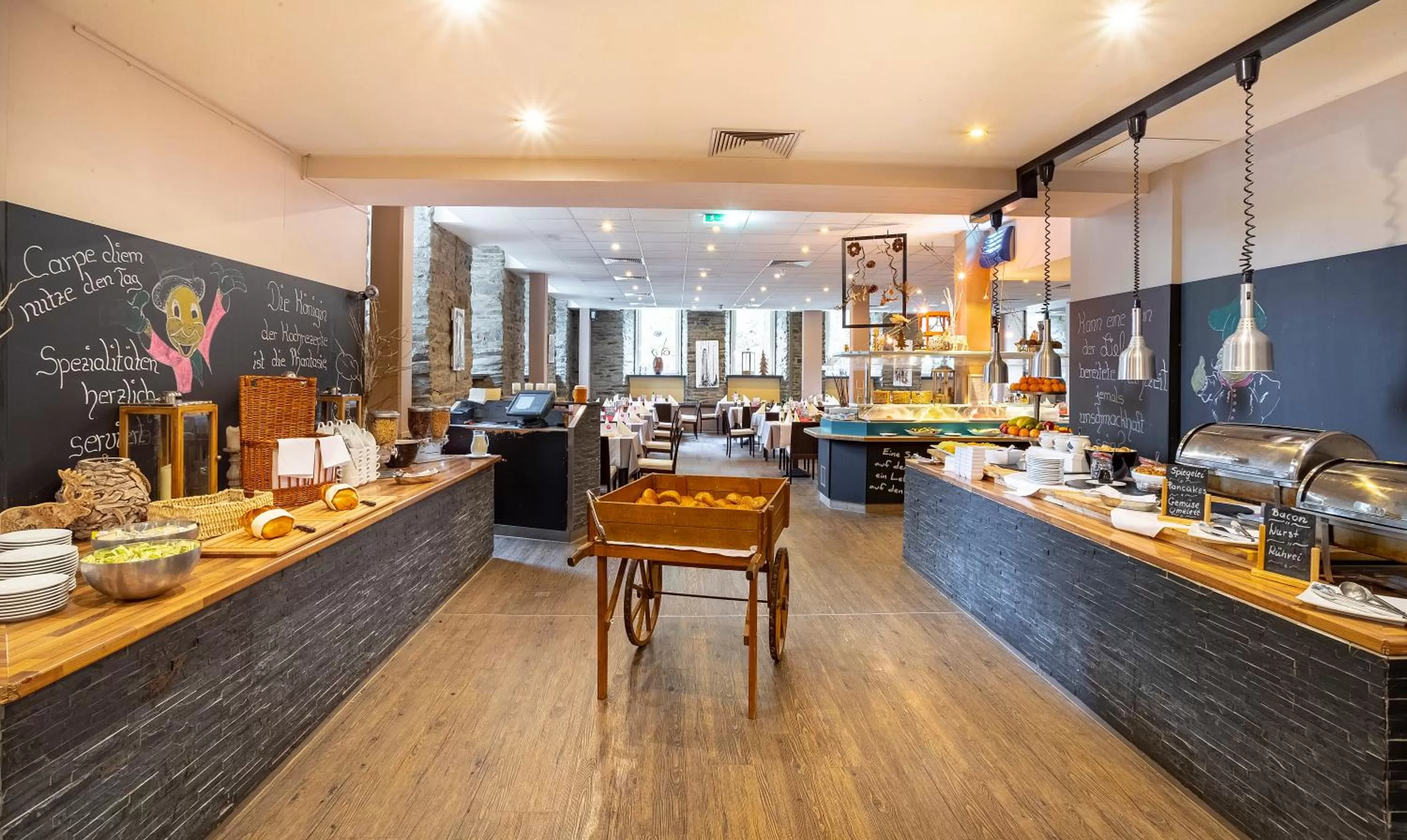 Buffet breakfast in ACHAT Hotel Monschau