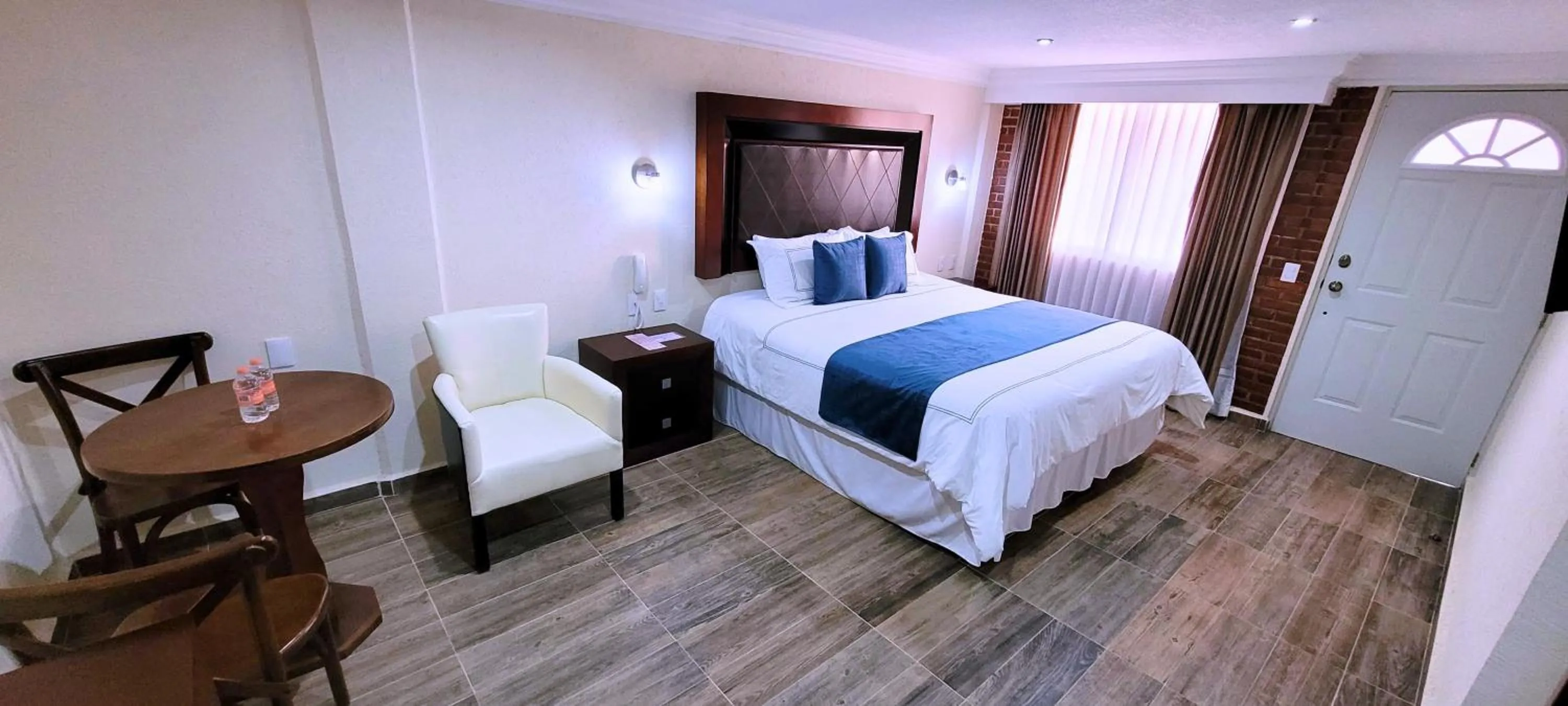 Bed in Hotel Tierras Blancas