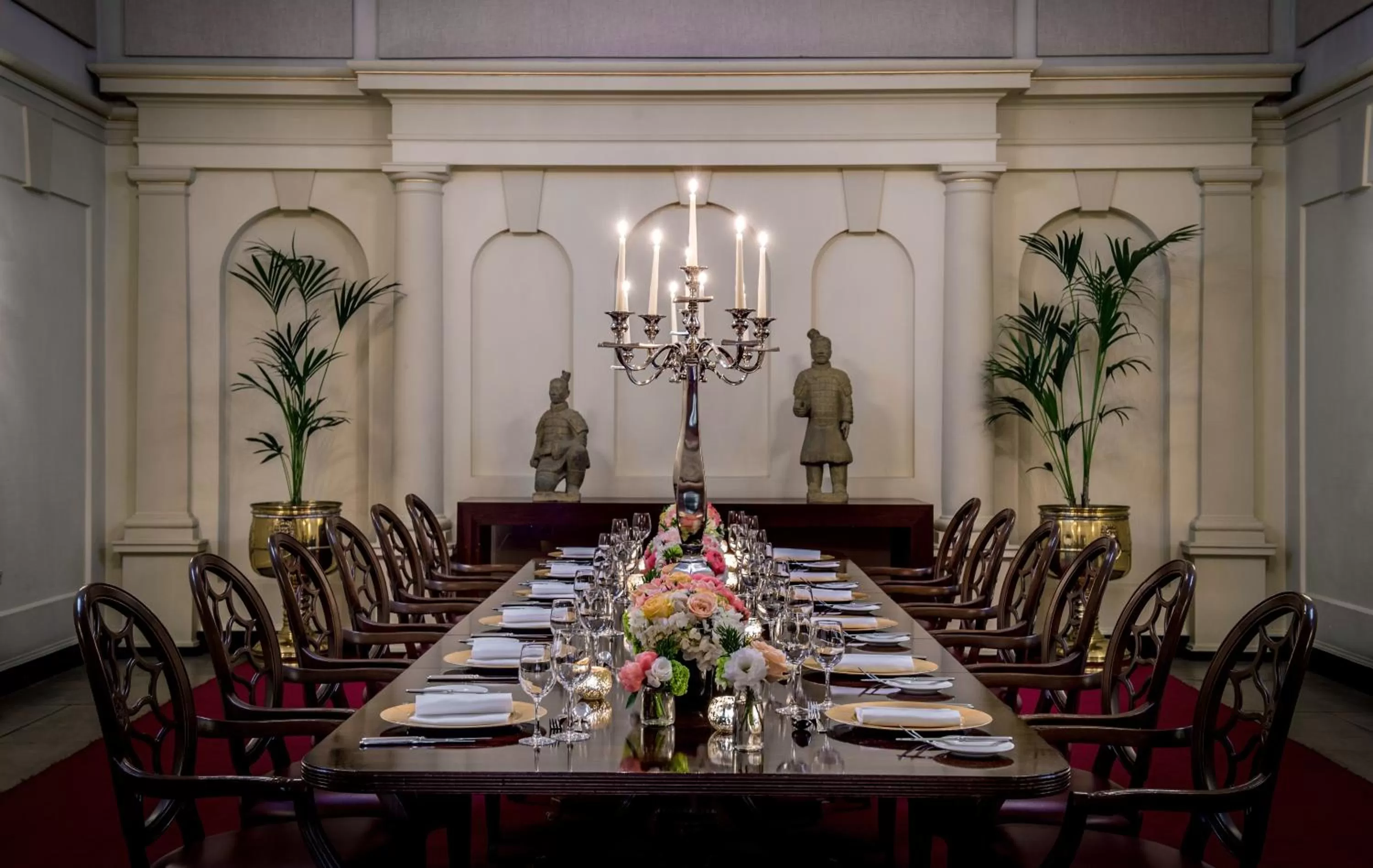 Dining area in The Bloomsbury Hotel
