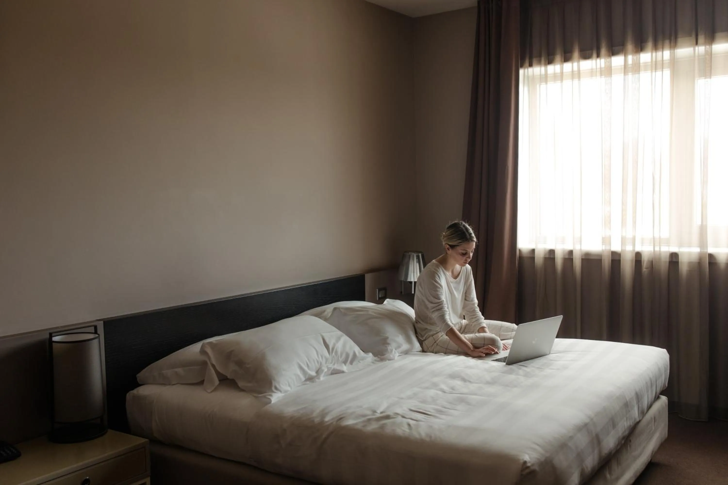 Bed in G Hotel Ancona