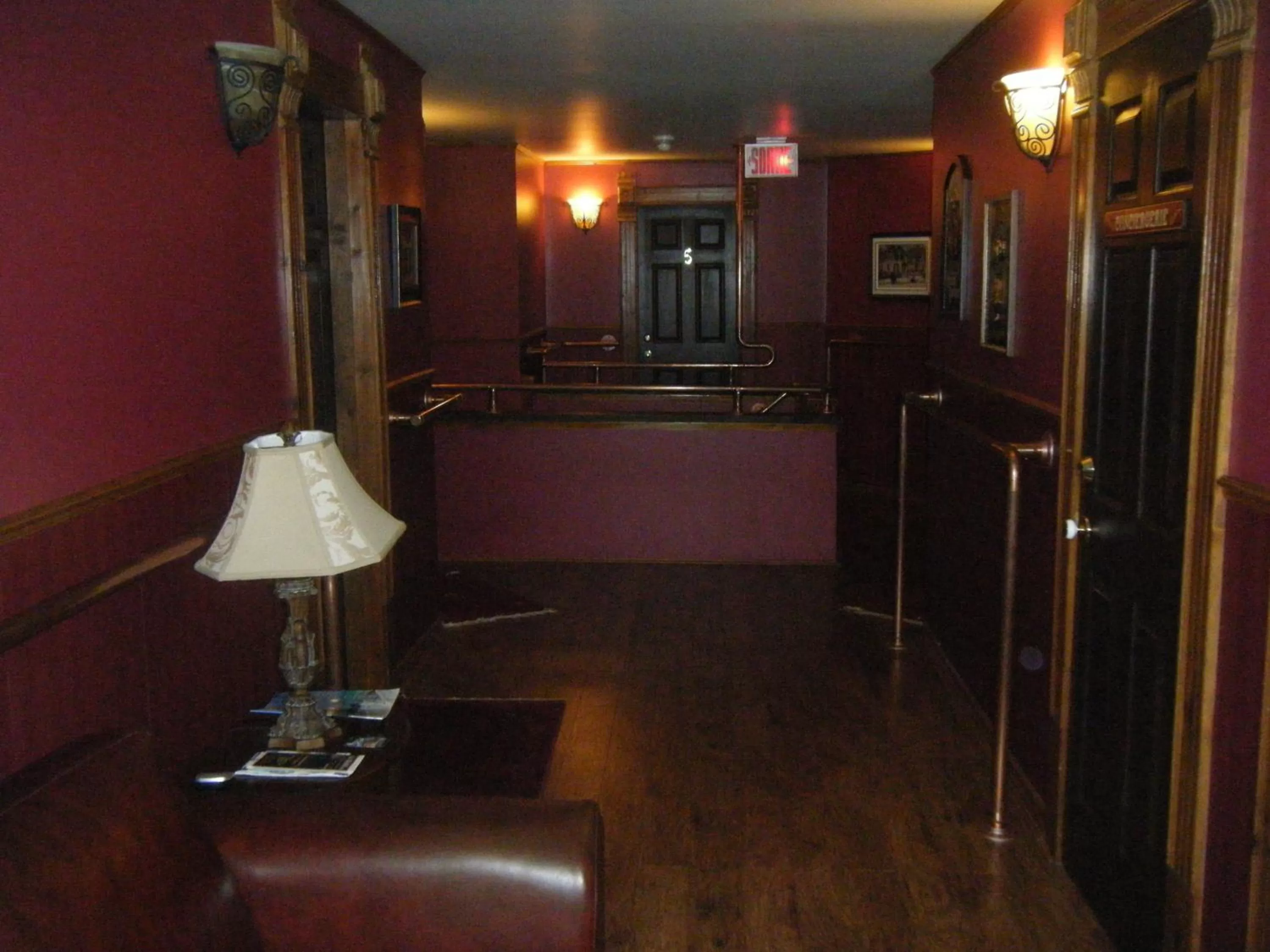 Seating area in Auberge le St-Gab