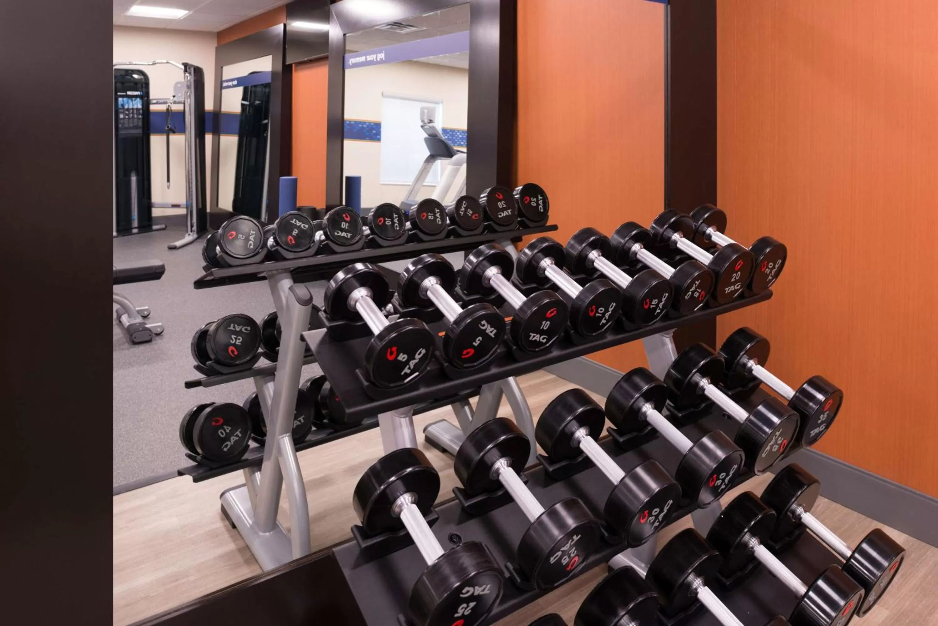 Fitness centre/facilities in Hampton Inn & Suites Wixom/Novi/Detroit, Mi