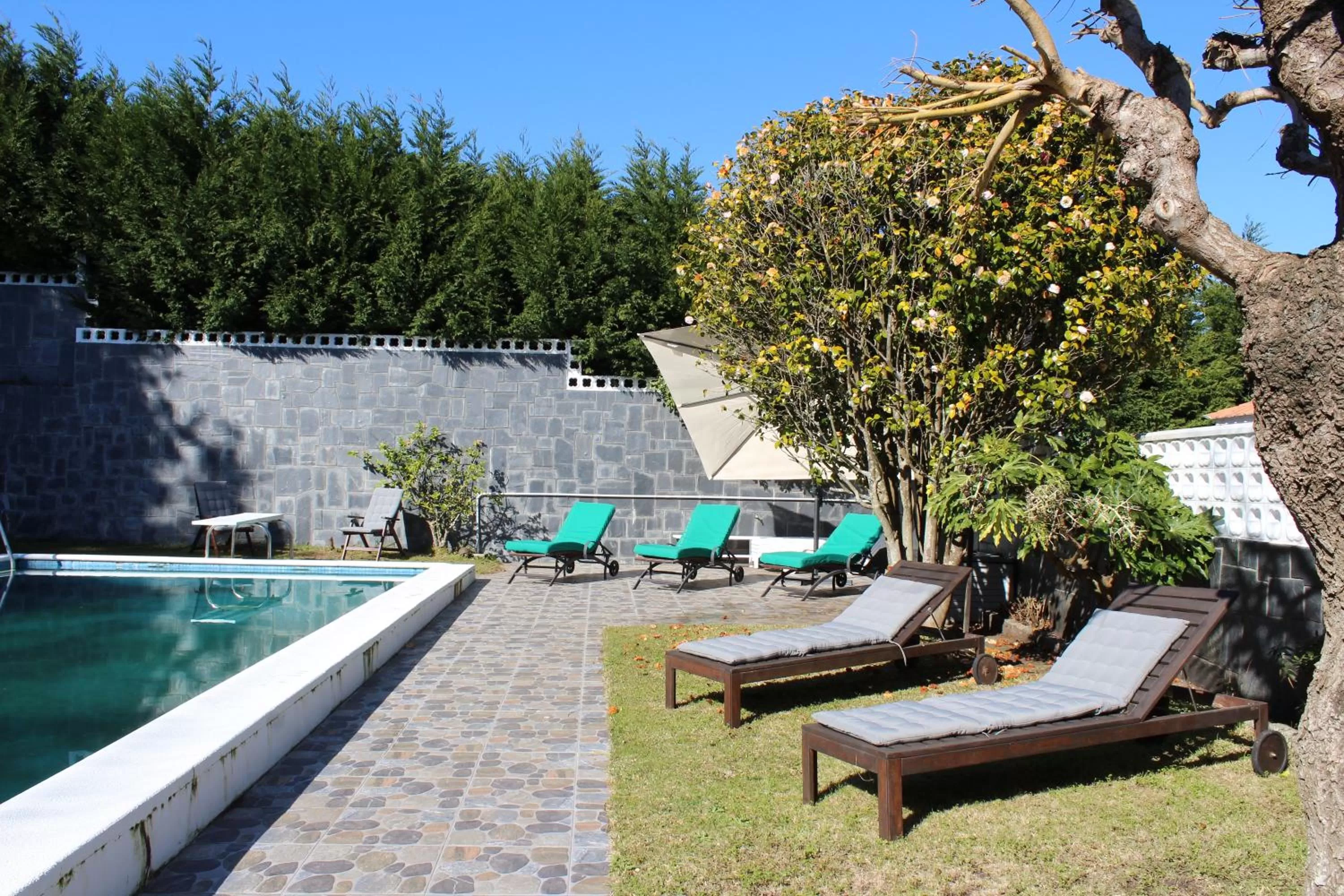 Swimming pool in finca dos Mares