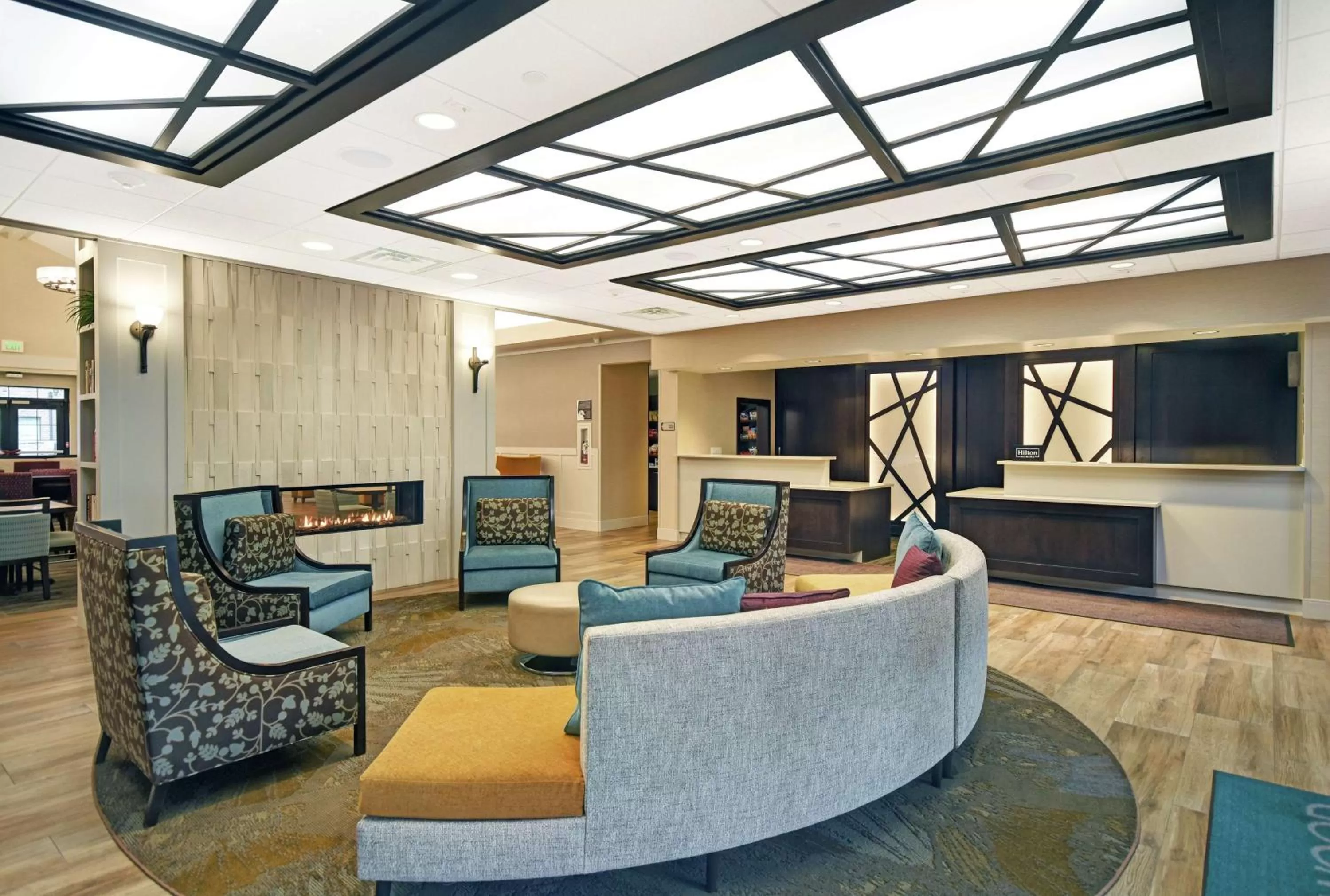 Lobby or reception in Homewood Suites by Hilton Denver International Airport