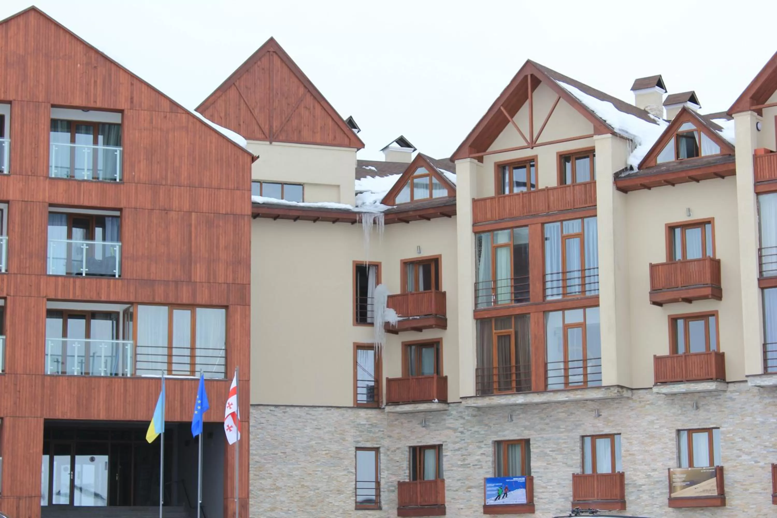 Property building in Apartments in New Gudauri