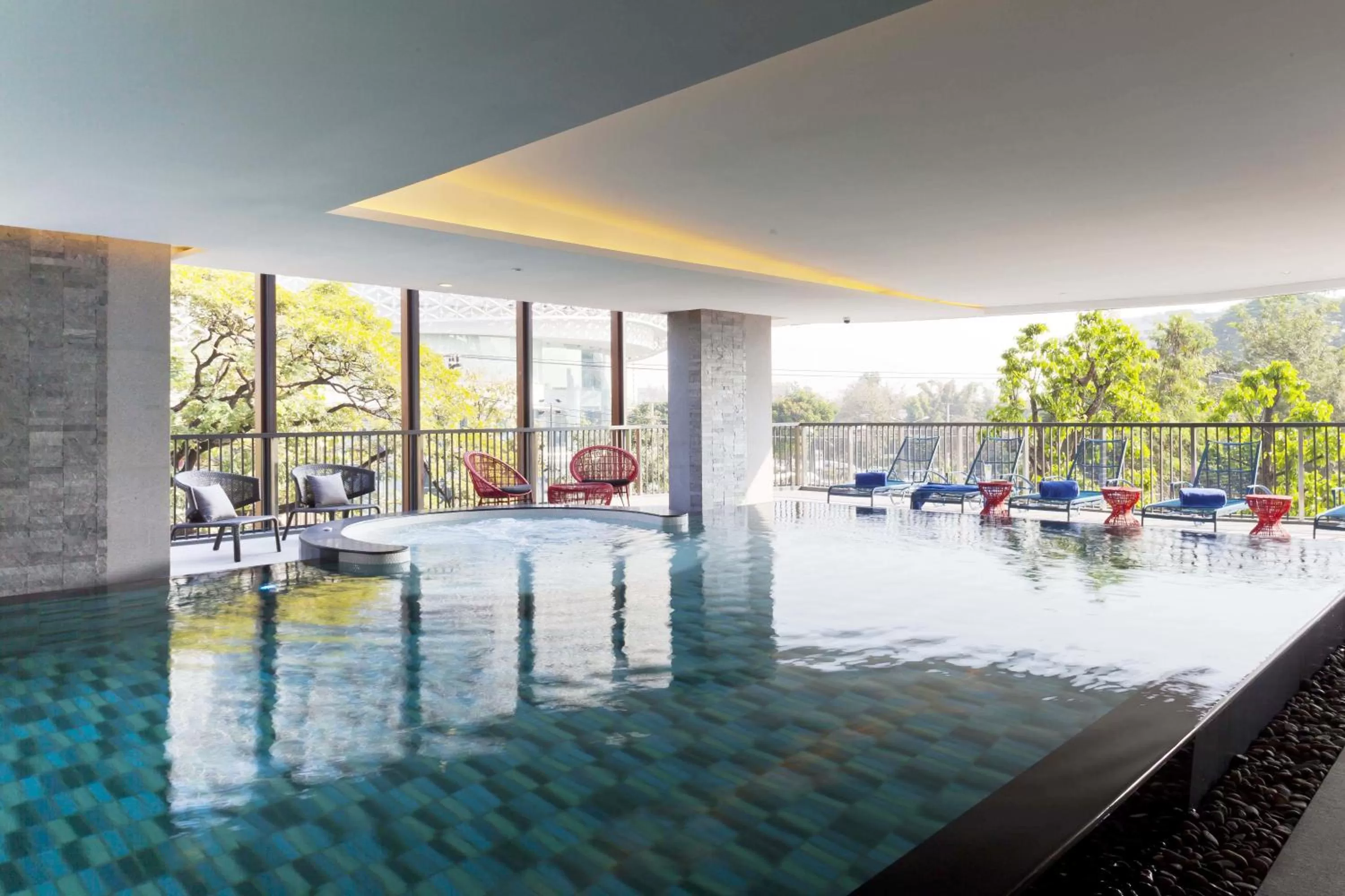 Swimming pool in Eastin Tan Hotel Chiang Mai