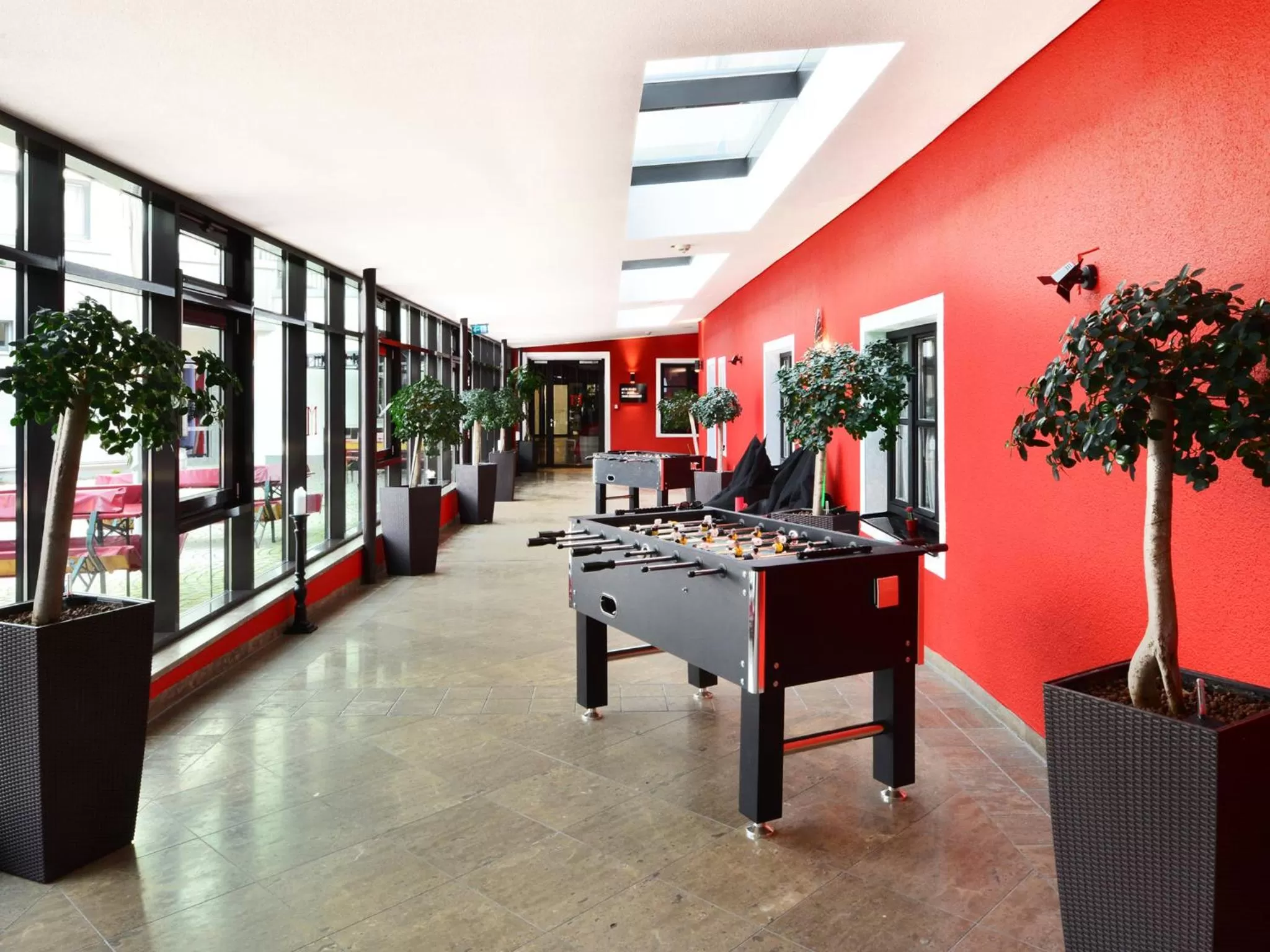 Lobby or reception in DORMERO Hotel Kelheim