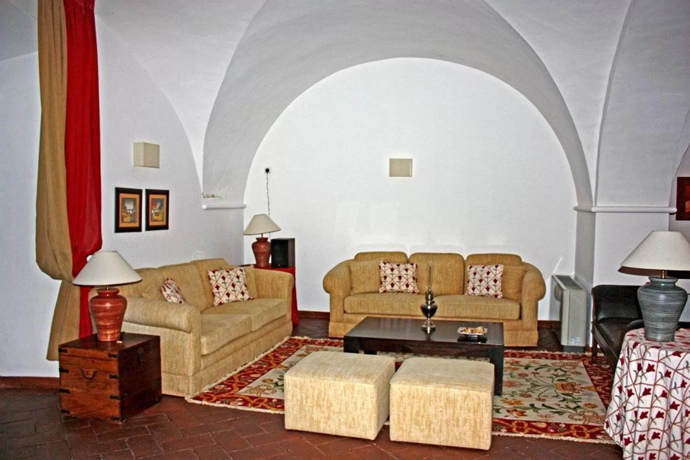 Communal lounge/ TV room in Hotel Rural Monte Da Rosada