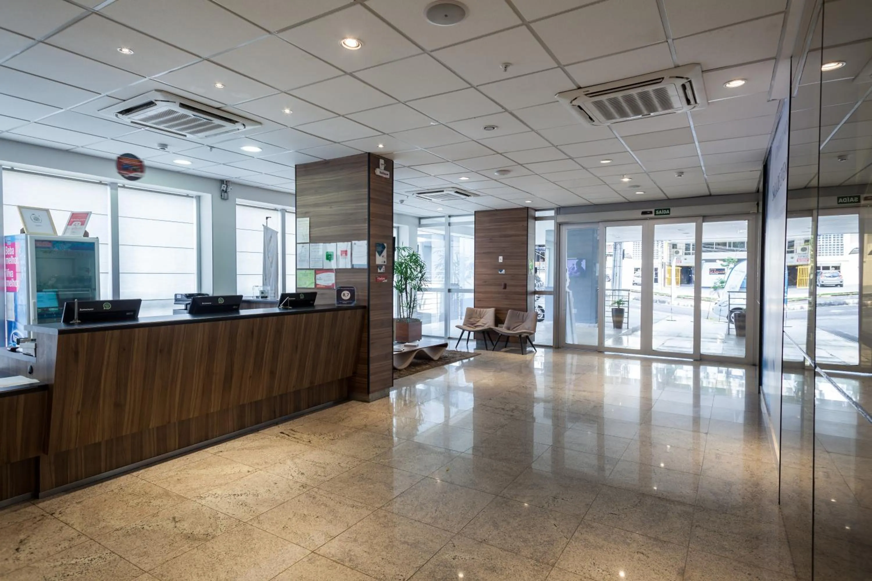 Lobby or reception in San Diego Express Barro Preto