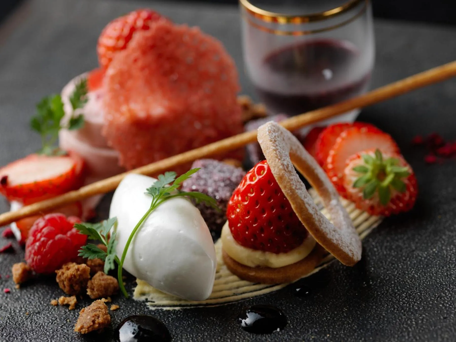 Dinner in Lake Shikotsu Tsuruga Resort Spa Mizu no Uta