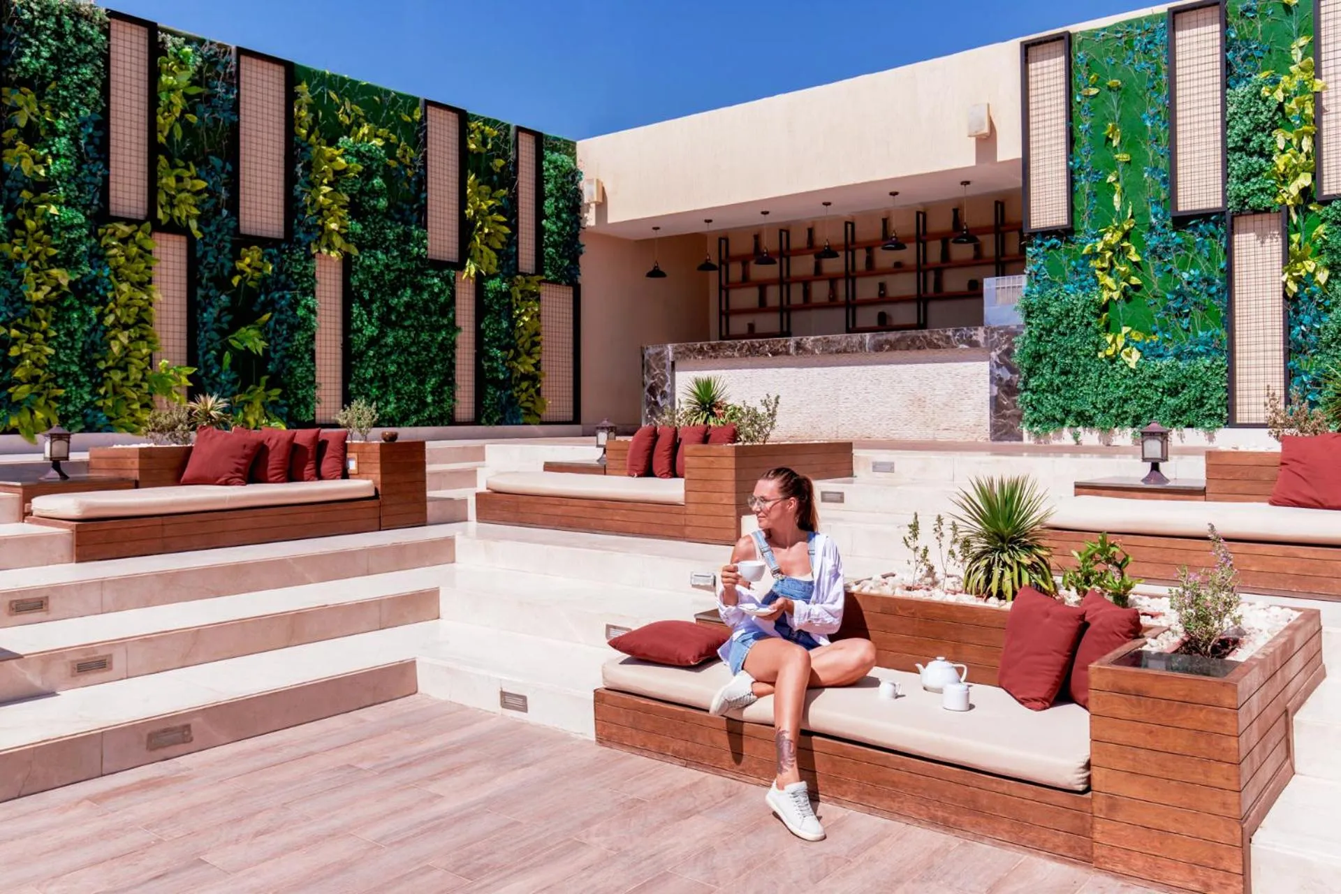 Lounge or bar in Albatros Palace Resort (Families and Couples Only)