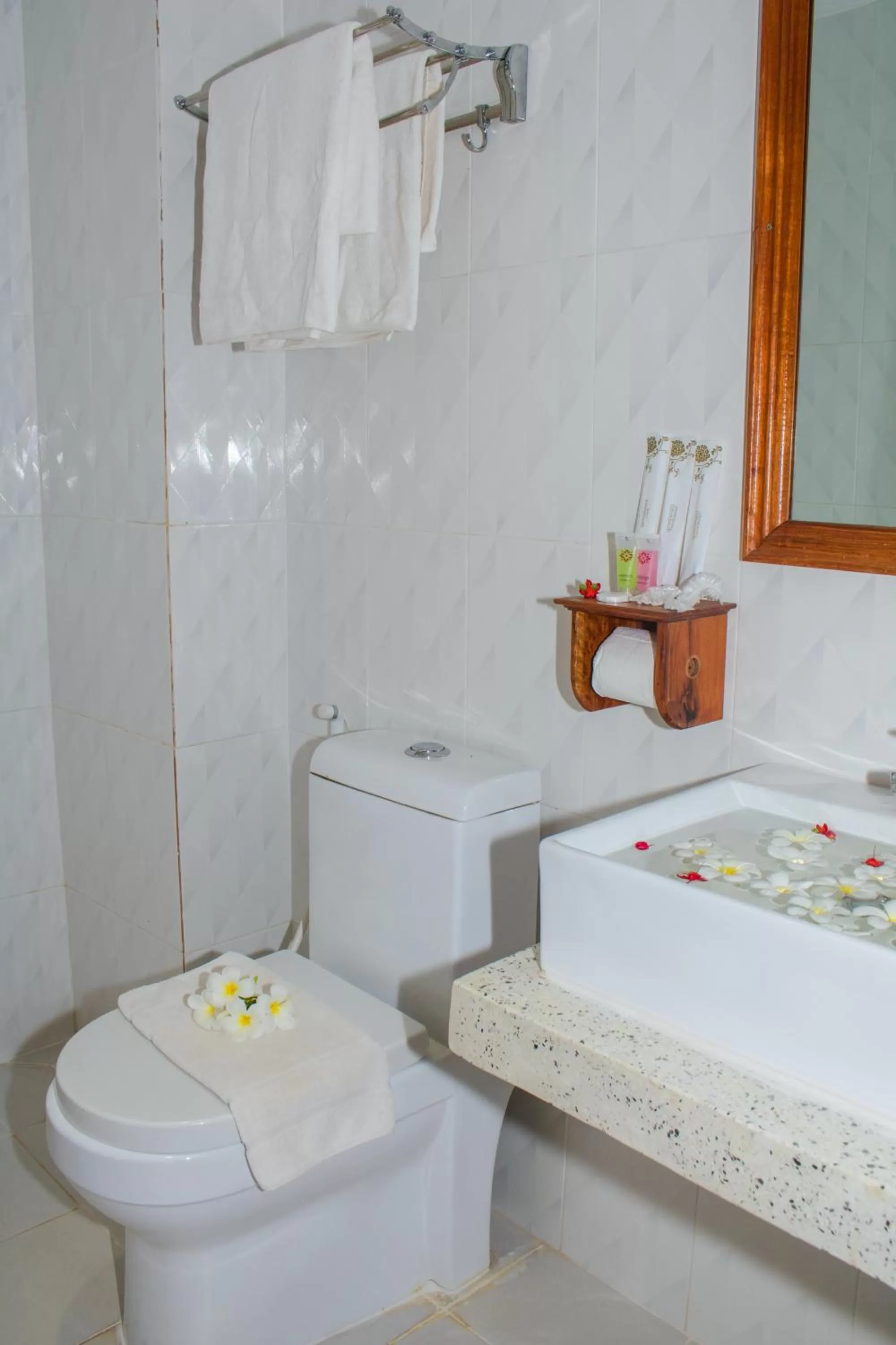 Bathroom in The Blanc Residence