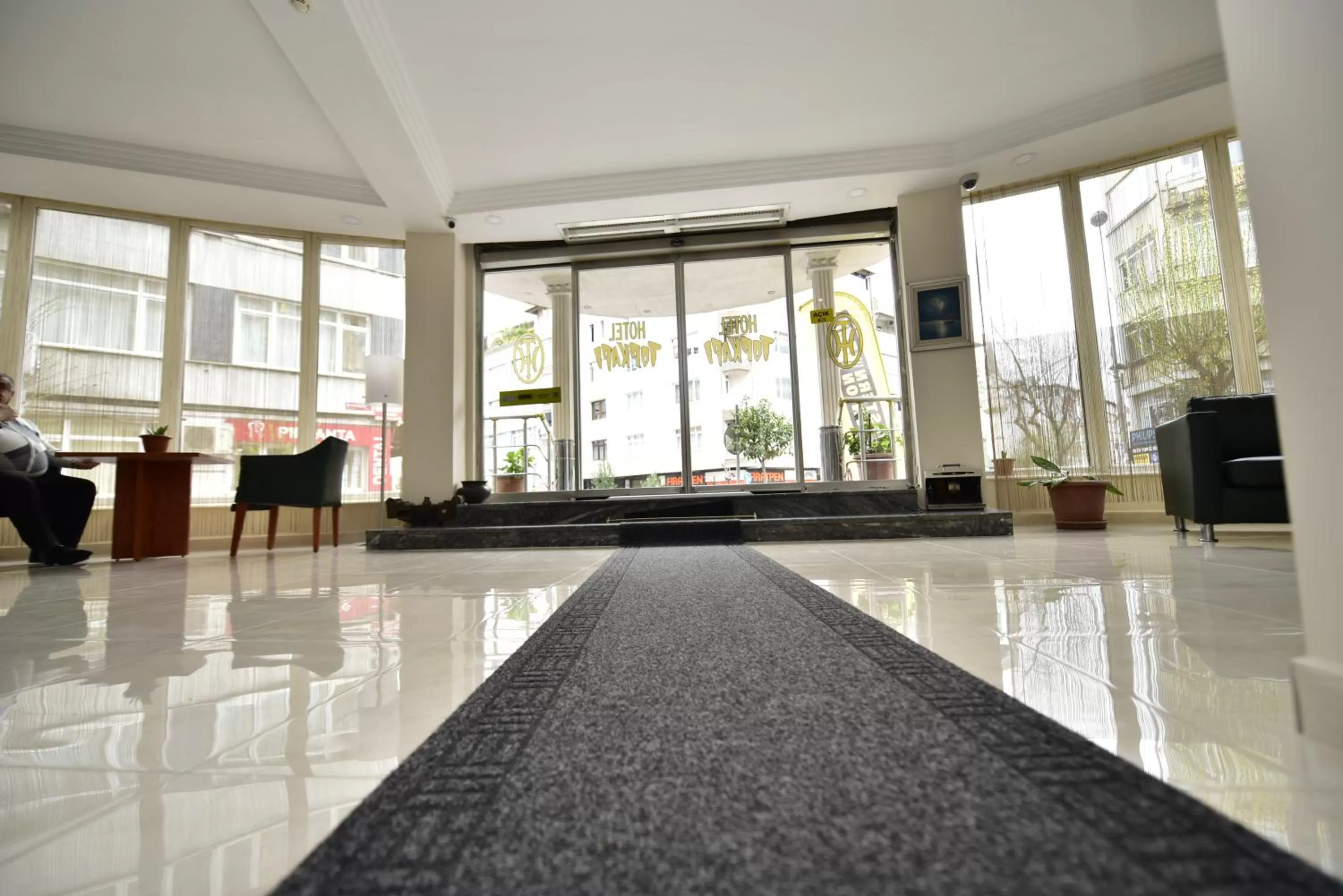 Lobby or reception in Hotel Topkapı