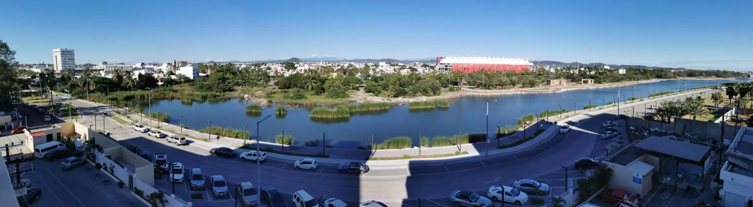 City view in Coral Island Beach View Hotel