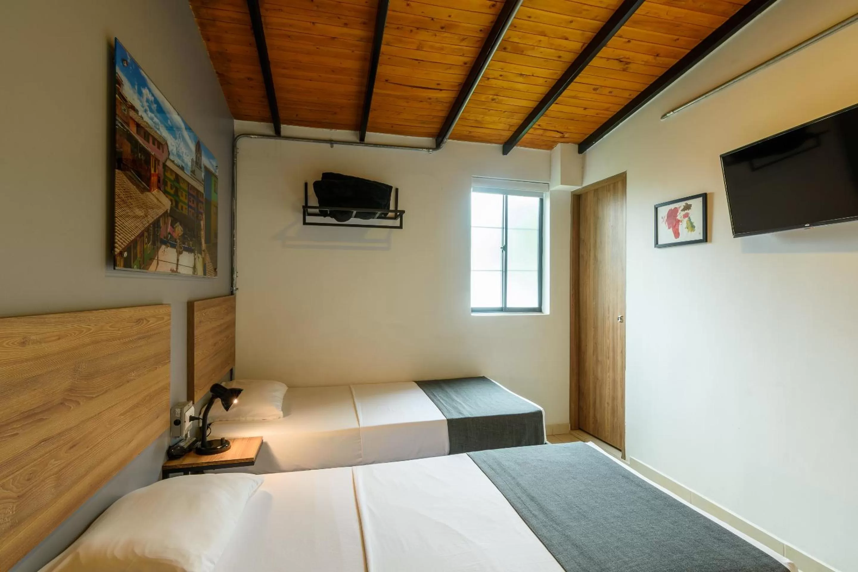 Bedroom, Bed in Med la palma