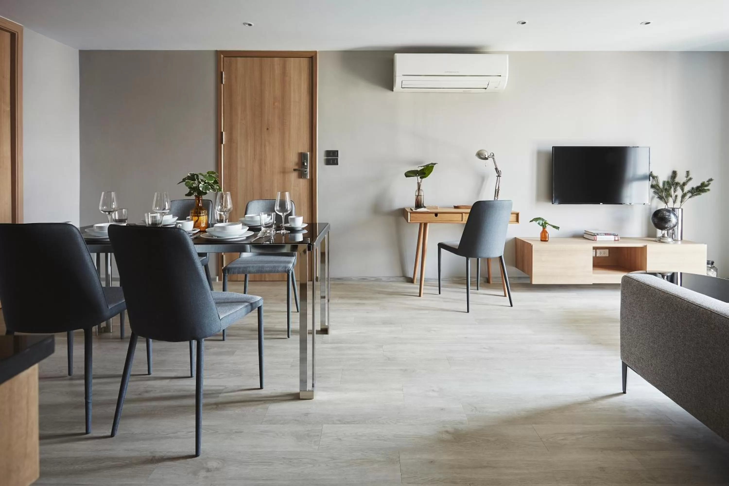 Living room in Aspira Tropical Residence Thong Lor