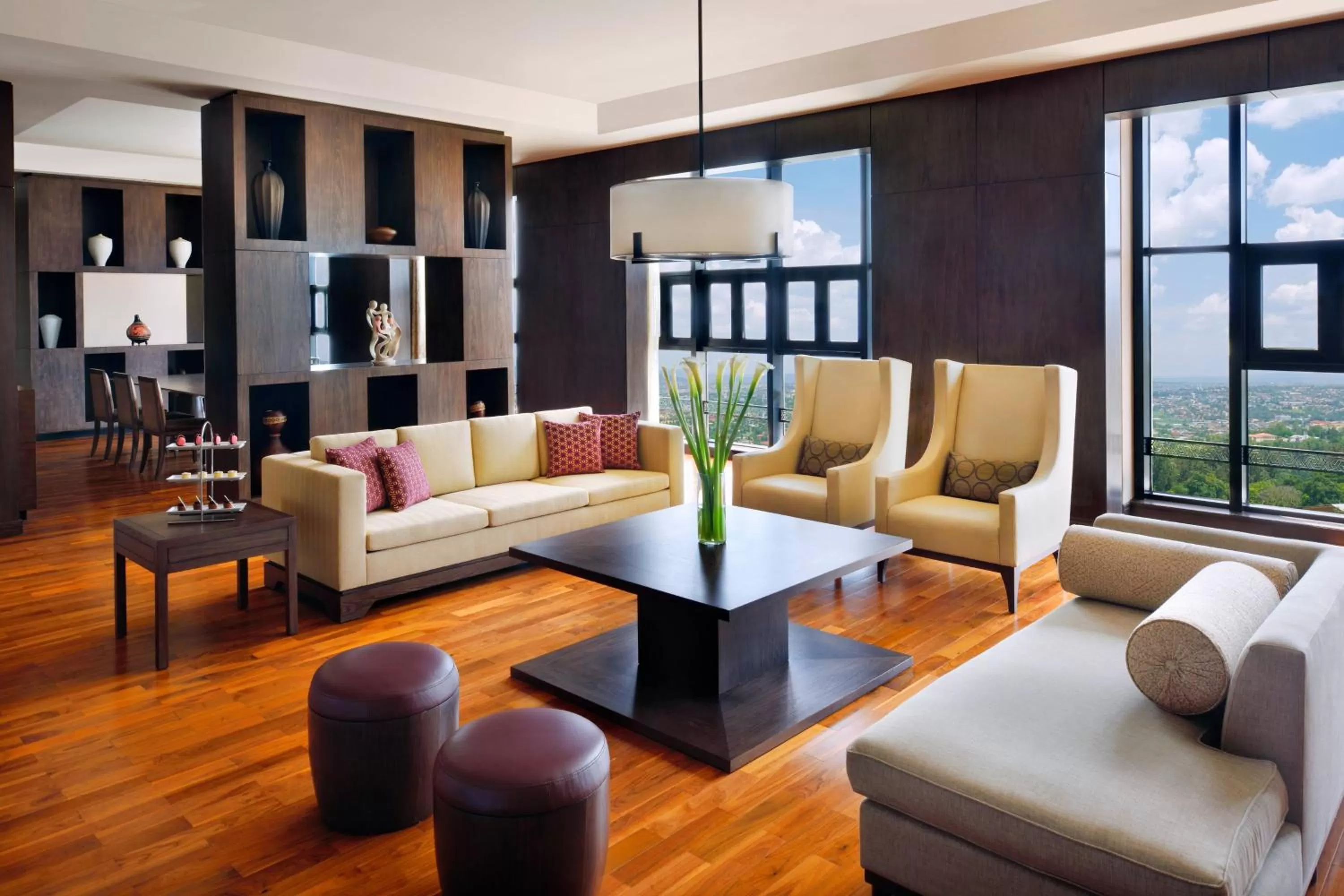 Living room in Kigali Marriott Hotel
