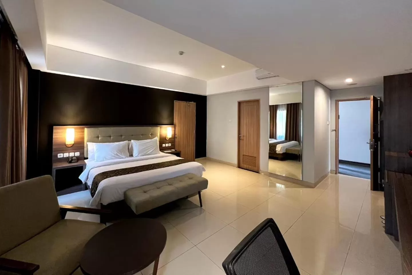 Bed in Jatiluhur Valley Resort