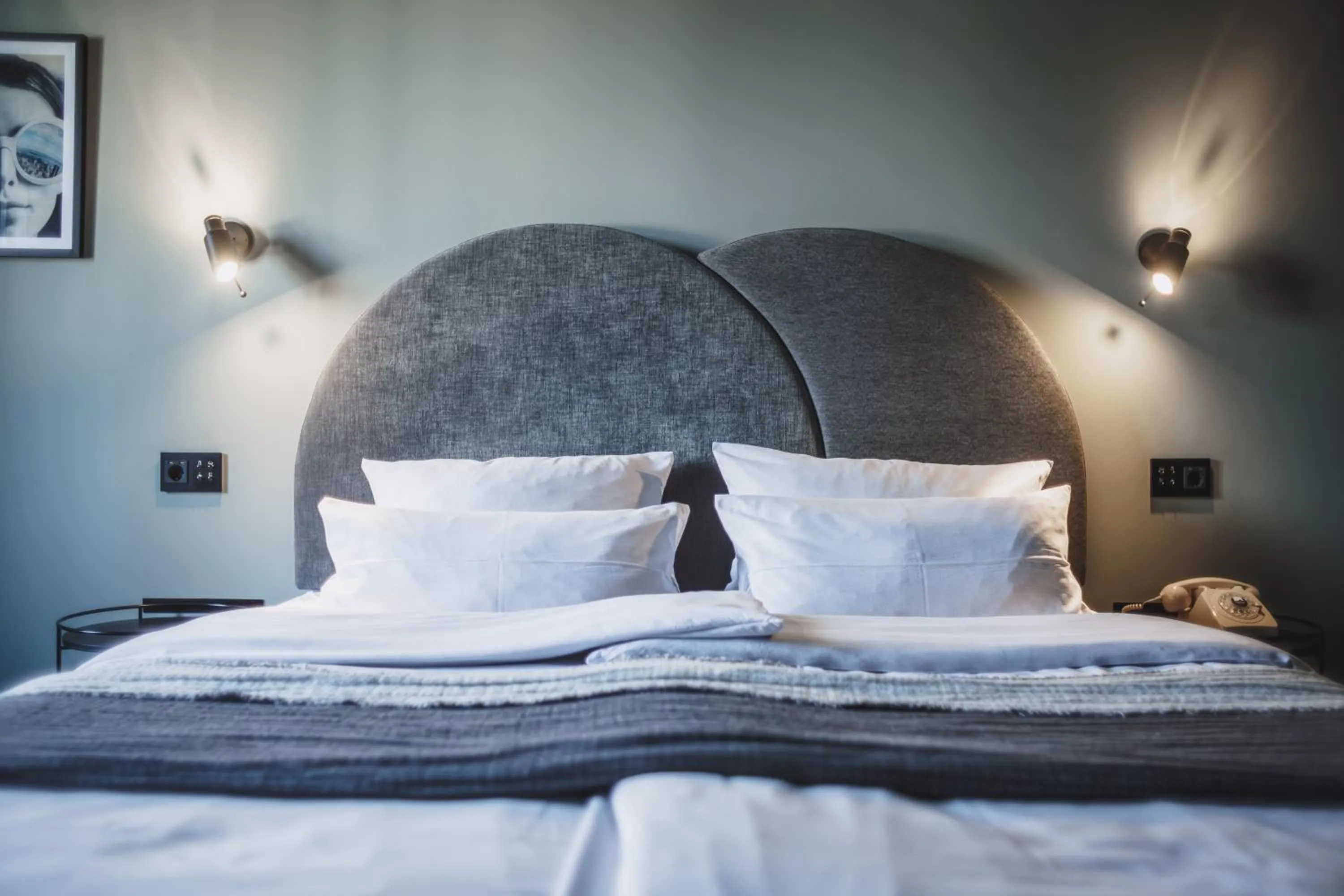 Bed in The Circus Hotel