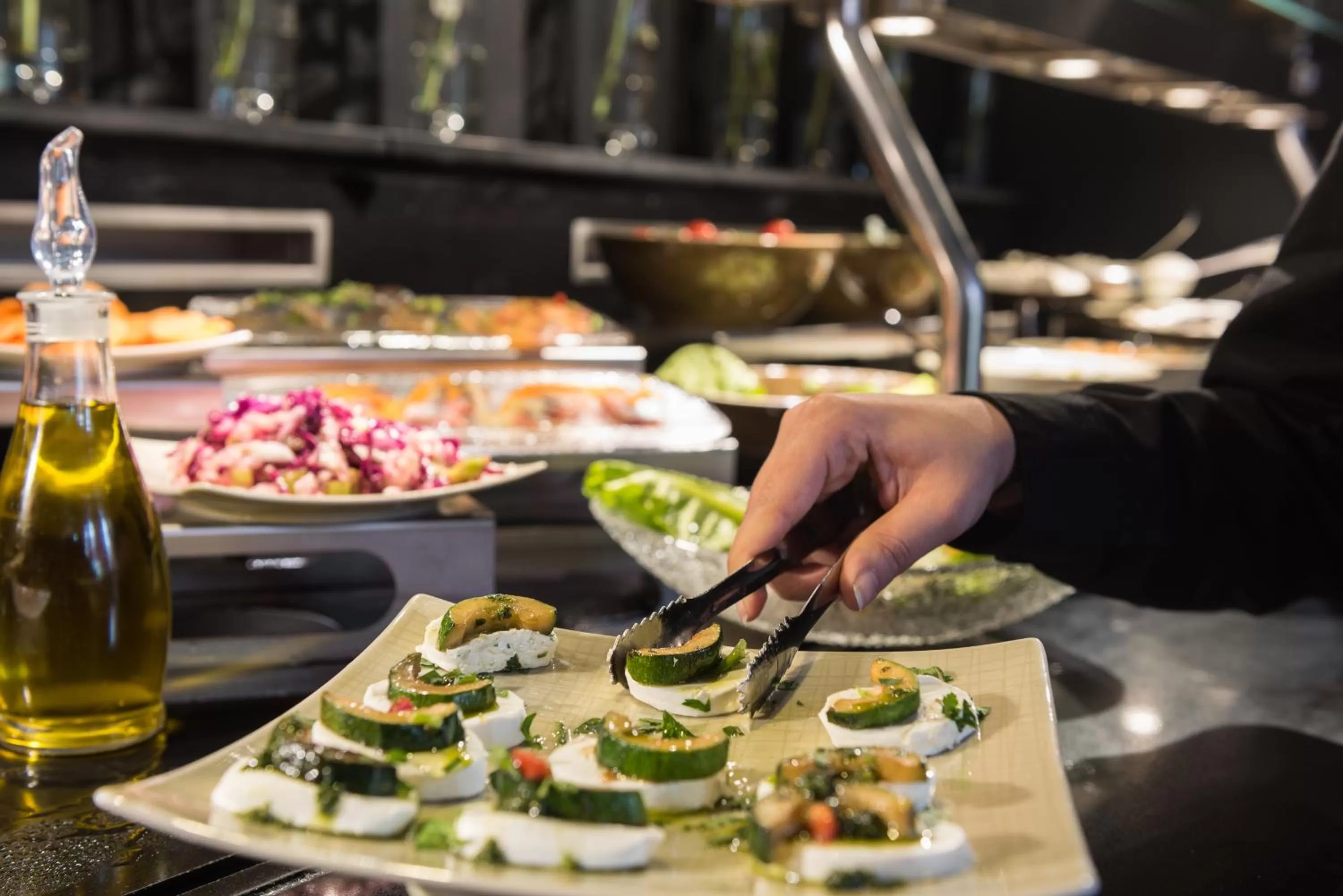 Food close-up in NYX Tel Aviv