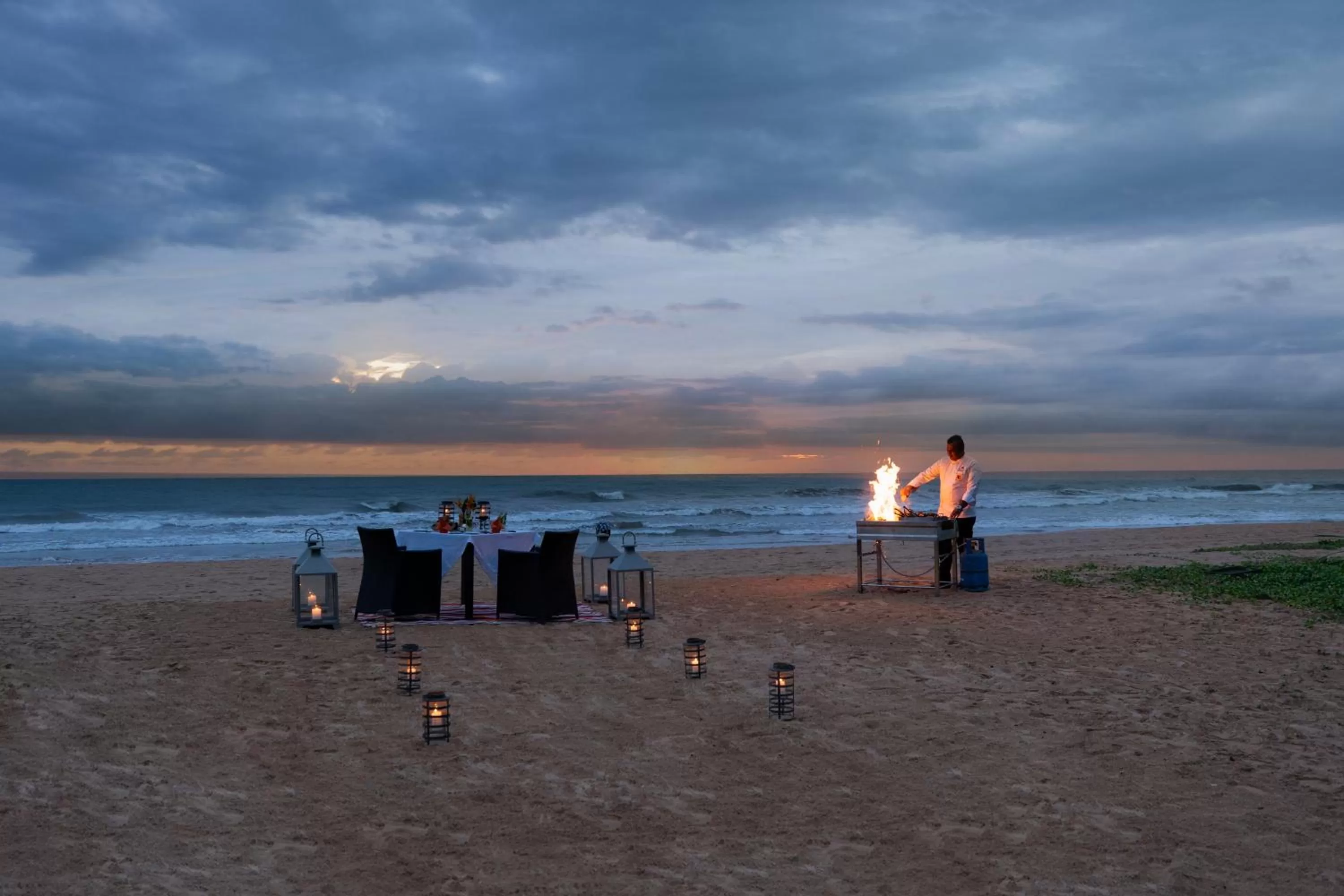 Restaurant/places to eat in The Villa Bentota by KK Collection