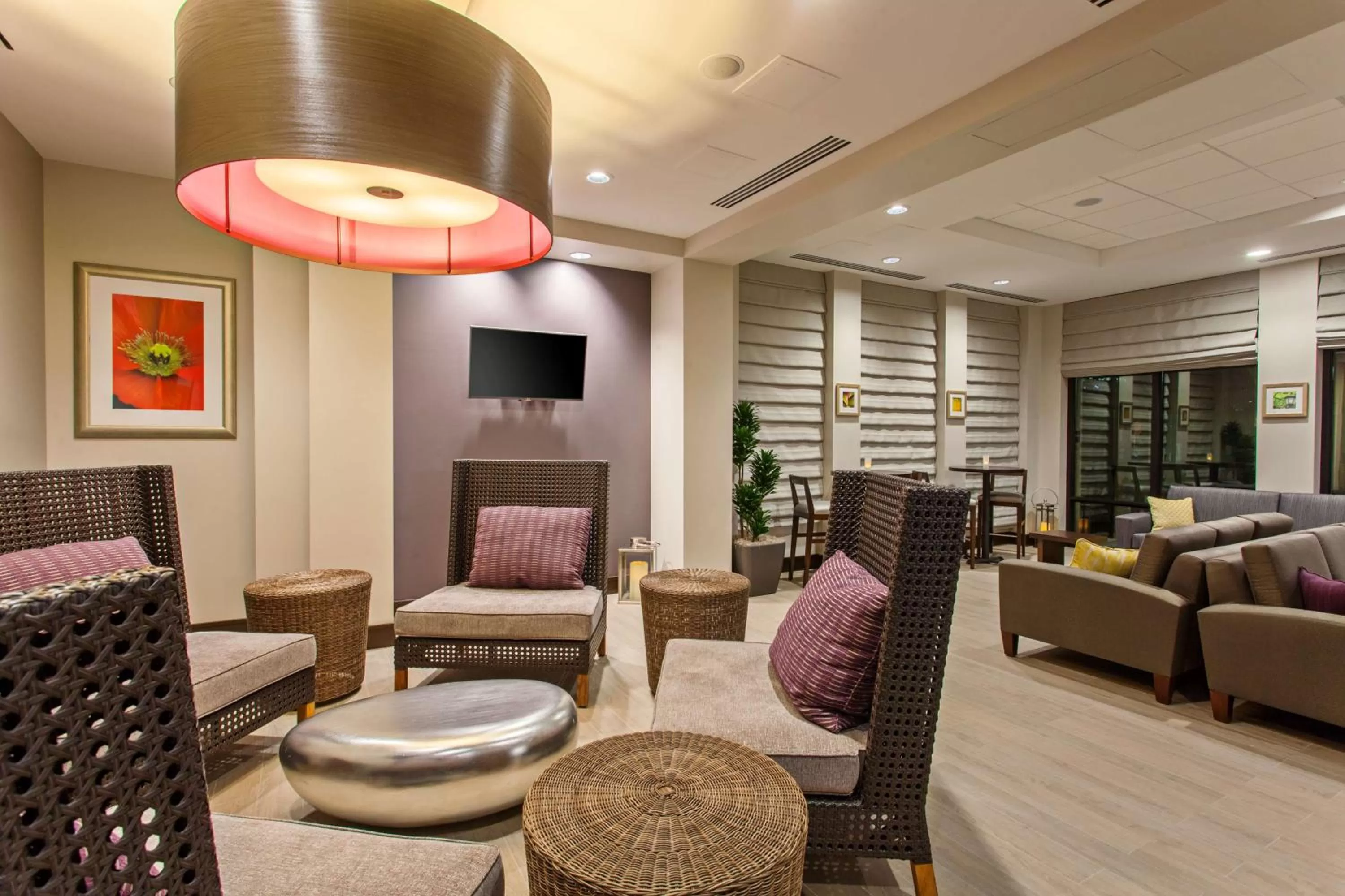 Lobby or reception in Hilton Garden Inn Irvine/Orange County Airport