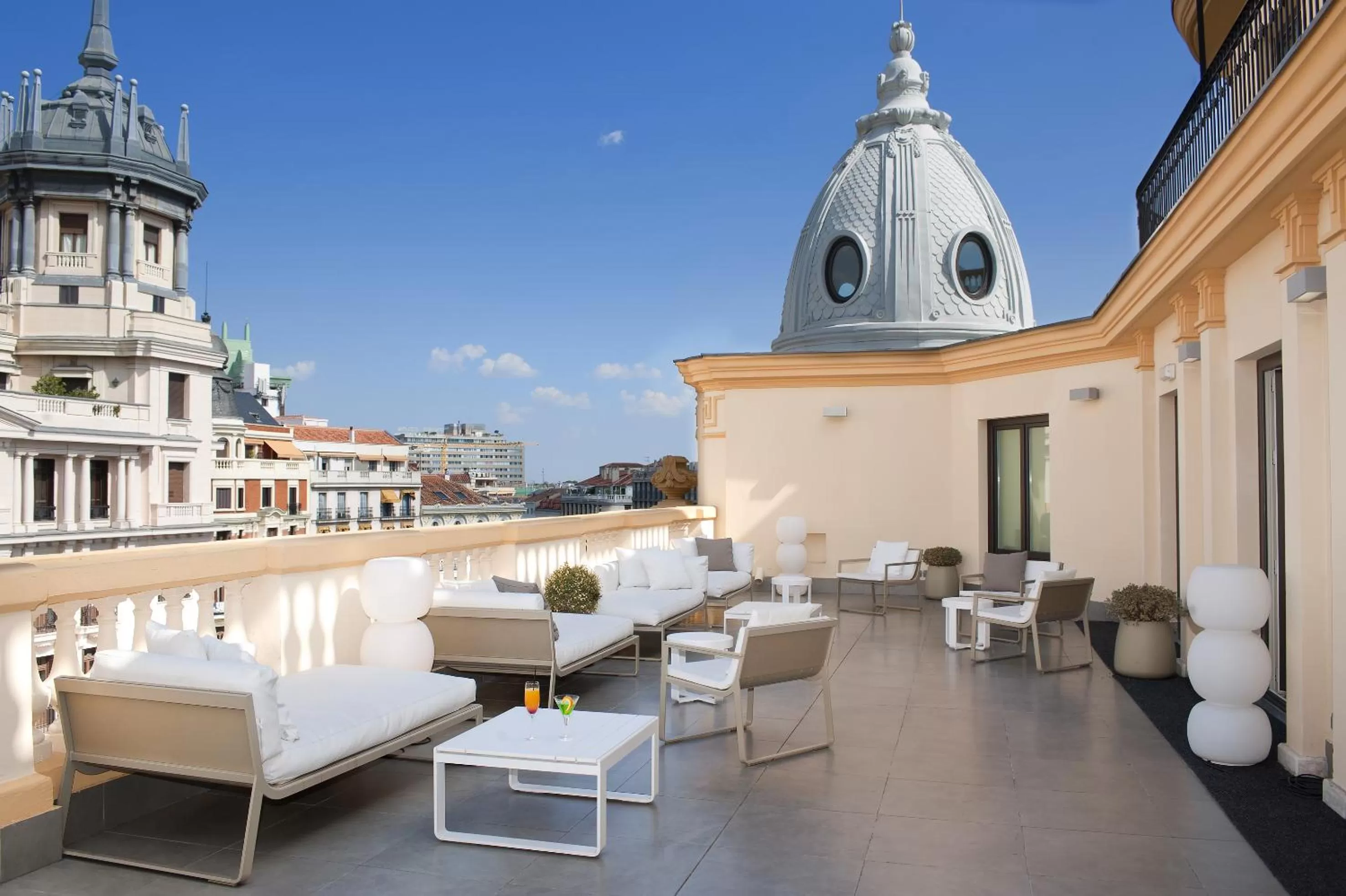 Balcony/Terrace in Hotel Sardinero Madrid